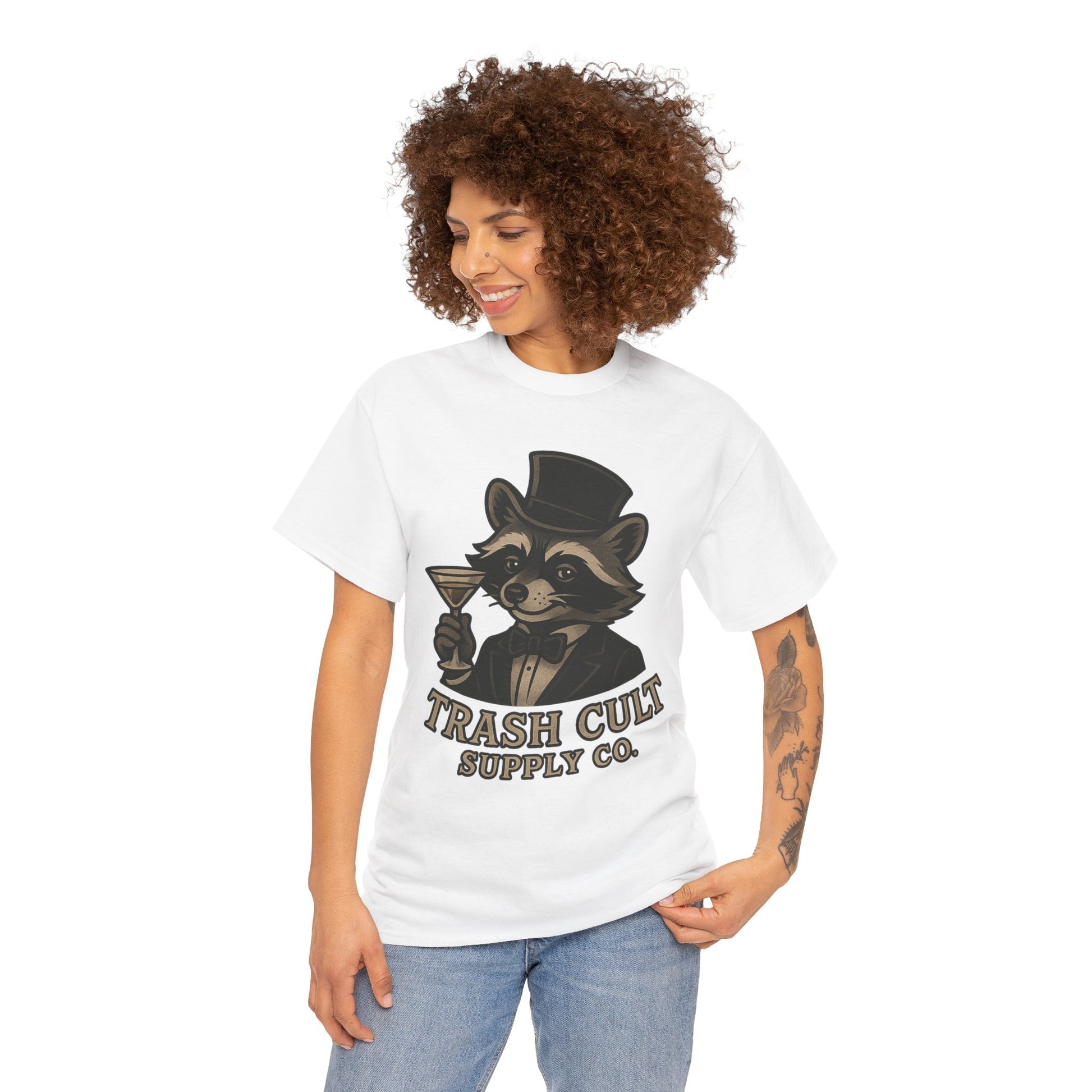 Playboy Raccoon Neo-Traditional Tattoo Shirt – Trash Cult Supply Co.