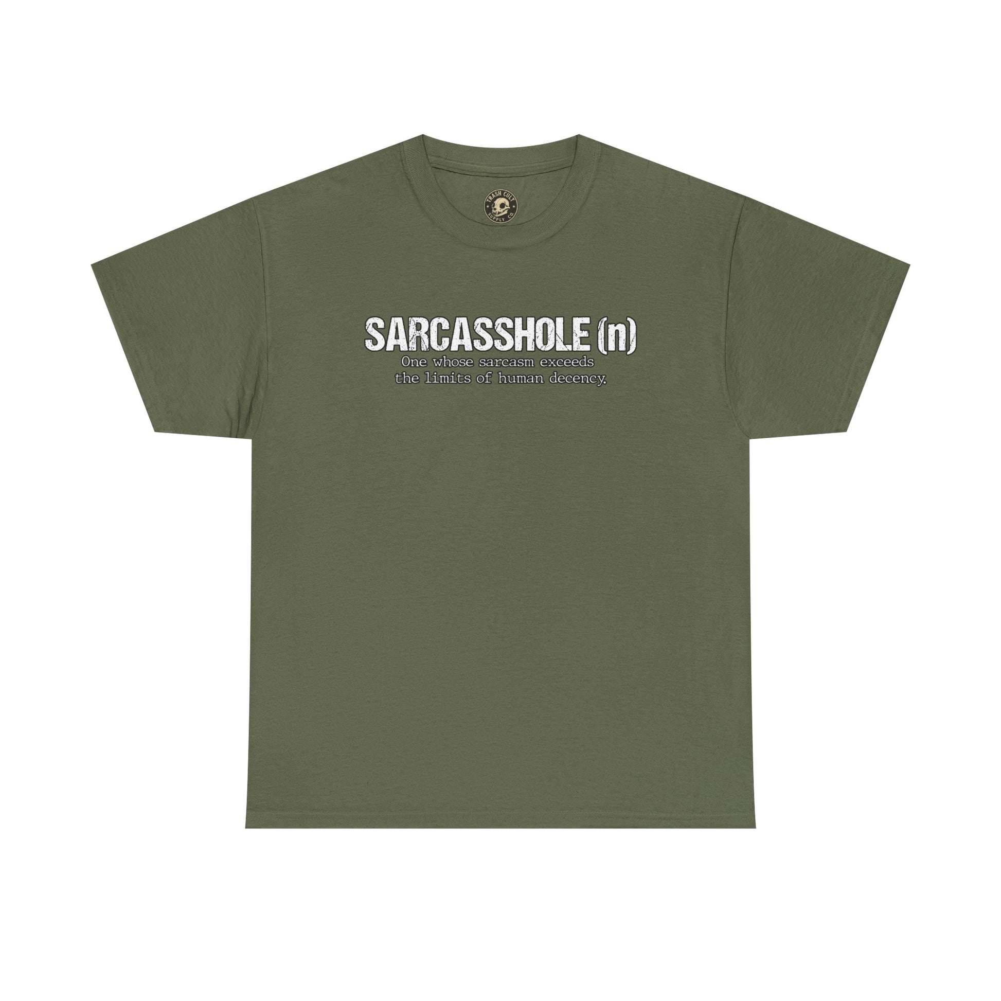 Sarcasshole Definition T-Shirt – Funny Sarcasm Graphic Tee