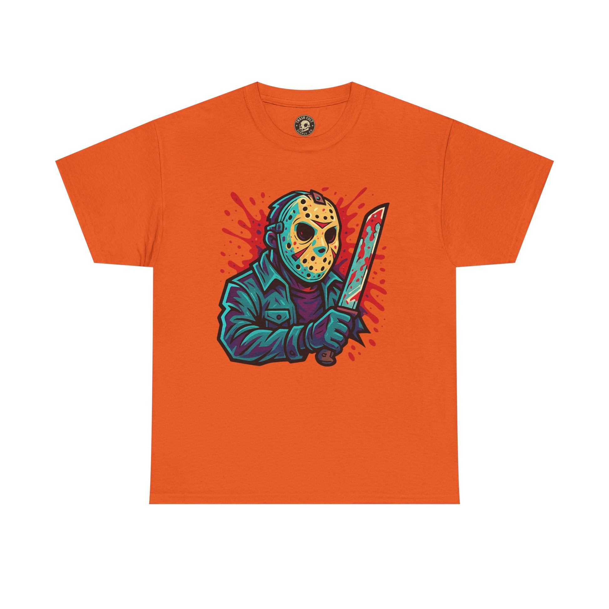 Jason Voorhees Graffiti Shirt – New School Horror Art on Gildan 5000