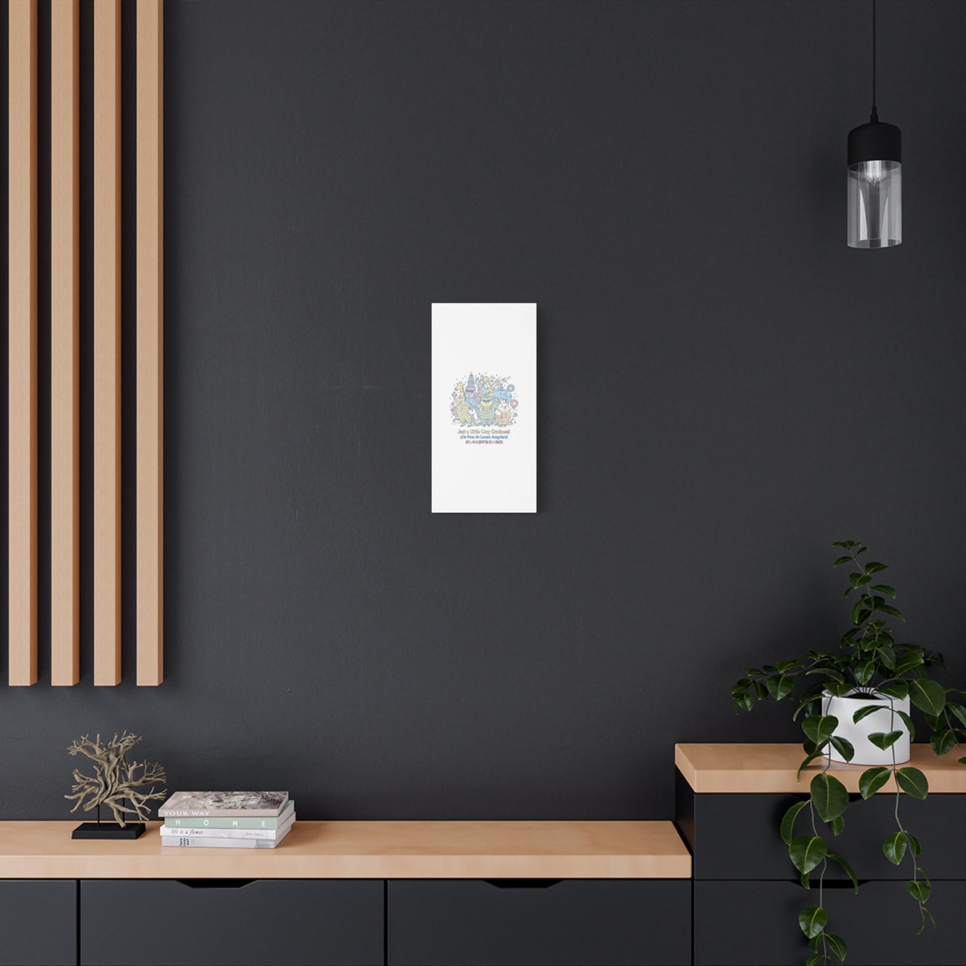 Cozy Craziness Canvas | mildly unhinged cute, whimsical weird