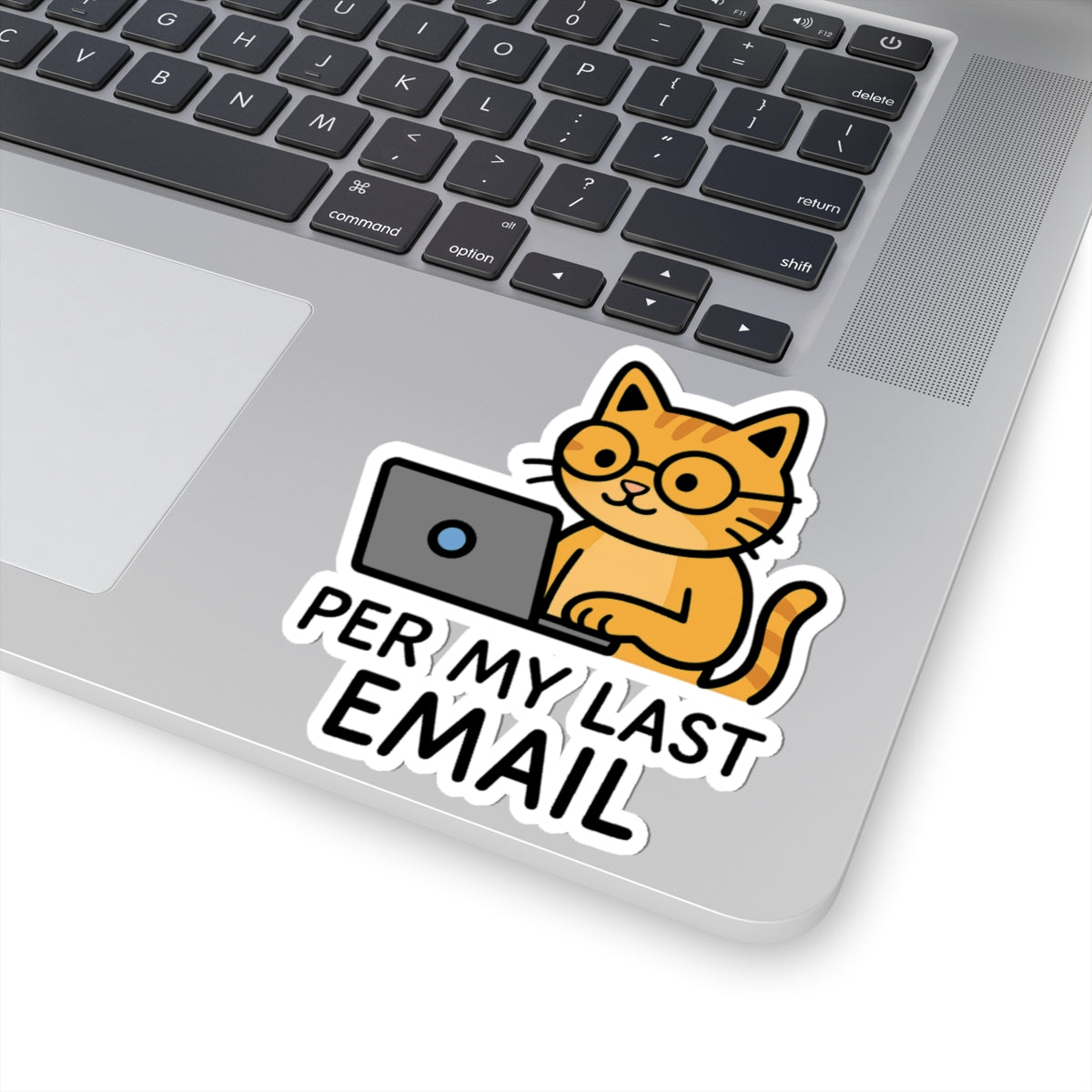 Funny Cat Laptop Stickers, Perfect for Office Humor, Gifts for Cat Lovers, Decorative Vinyl, Planner Accessories, Gift Wrap