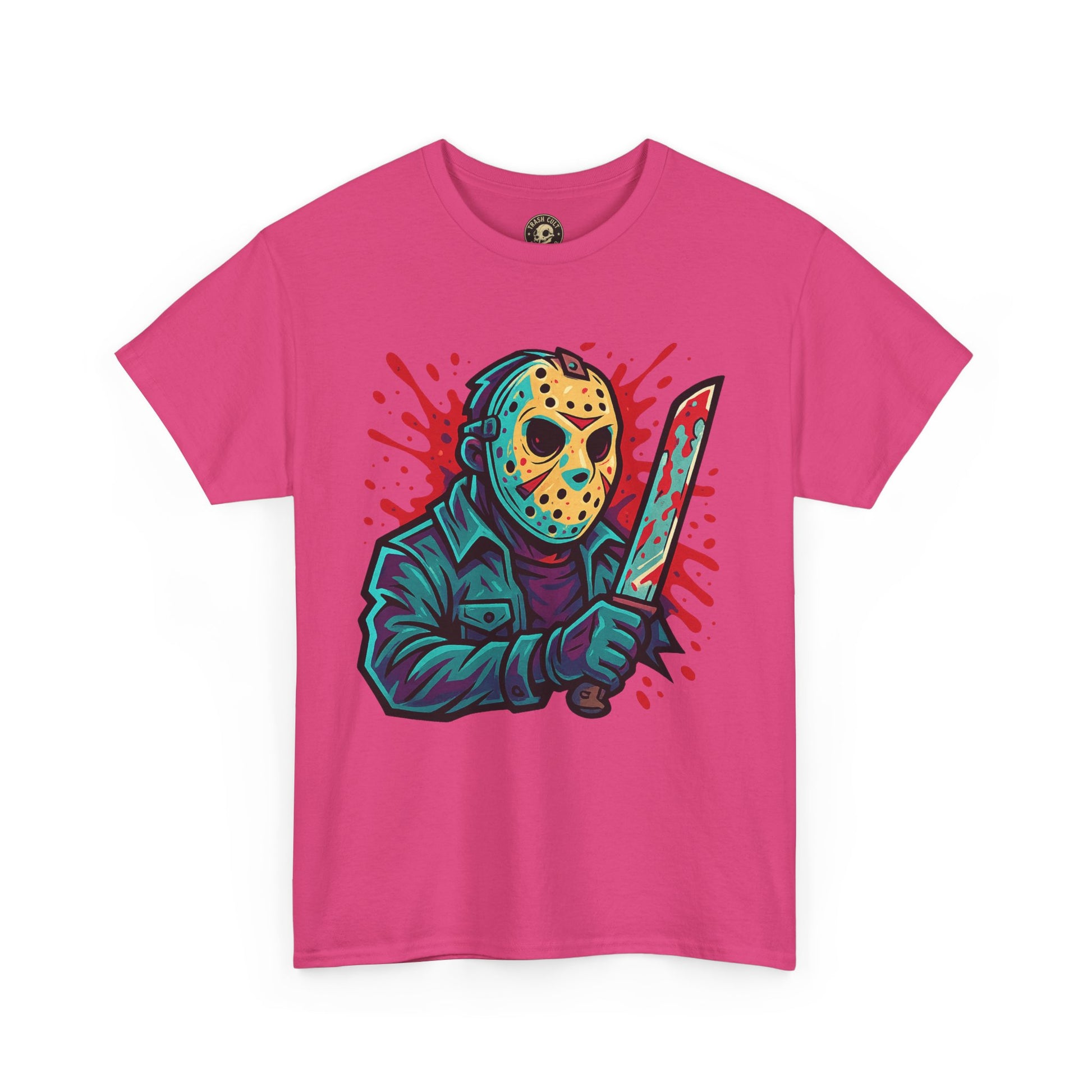 Jason Voorhees Graffiti Shirt – New School Horror Art on Gildan 5000