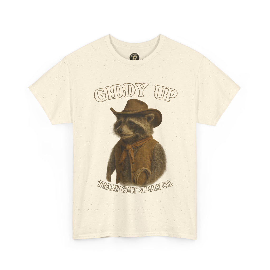Giddy Up Graphic Tee, Funny Tee, Unisex Cowboy Shirt, Casual Wear, Gift for Him/Her