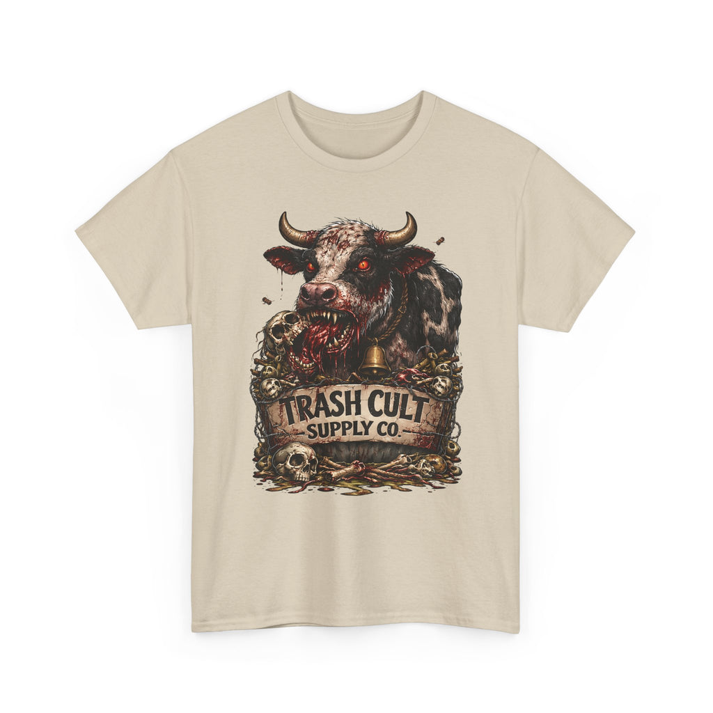 Trash Cult Supply Co. Cow Skull Tee
