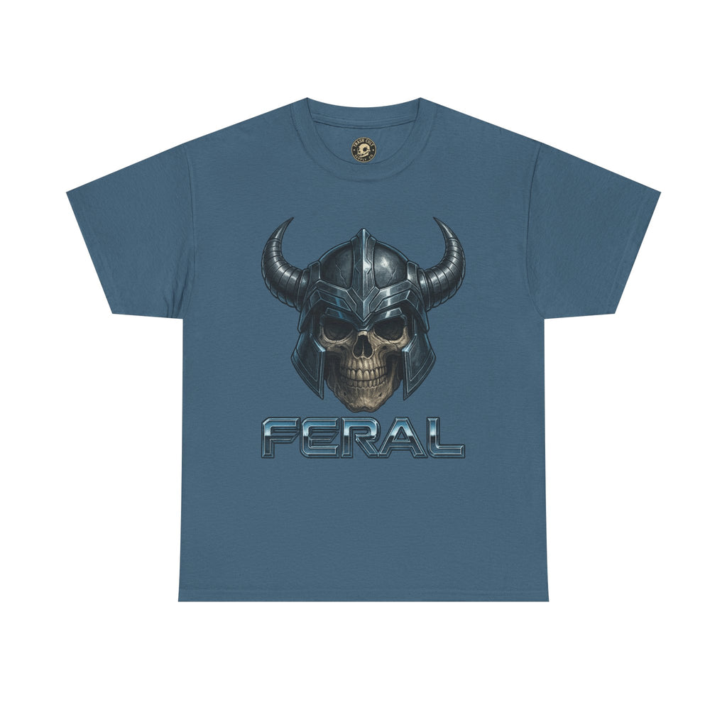 Feral Skull Graphic Tee, Unisex Cotton Shirt, Casual Wear, Gamer Apparel, Unique Gift for Fans