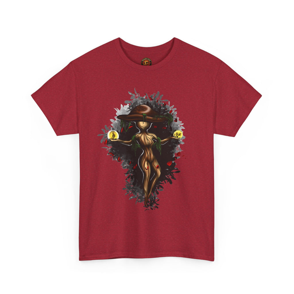 Mushroom Spirit T-Shirt – Lara Davenport x Trash Cult Supply Co. Collab (Gildan 5000)