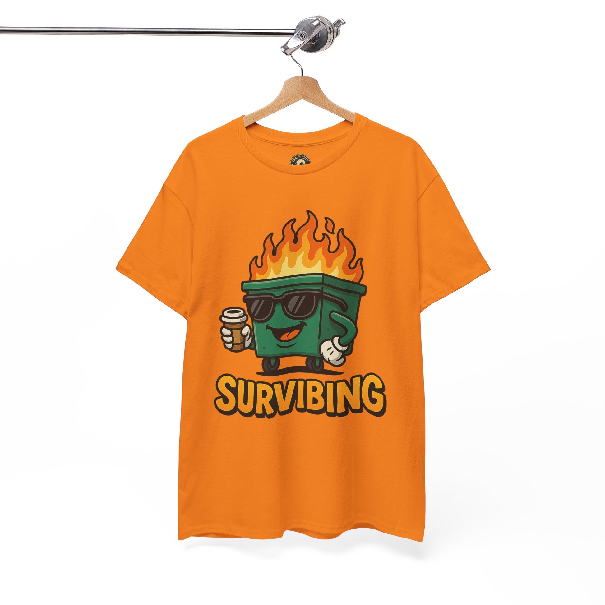 Survibing Shirt – High Visibility Safety Colors – Gildan 5000 Unisex Tee
