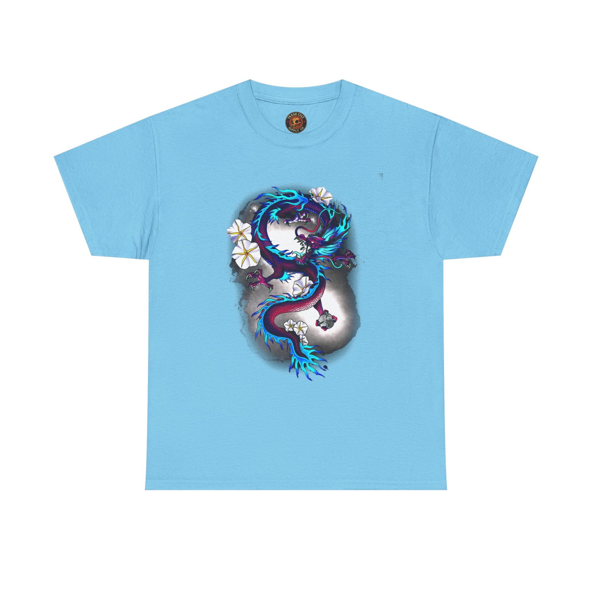 Electric Dragon Tattoo T-Shirt – Lara Davenport x Trash Cult Supply Co. Collab (Gildan 5000)