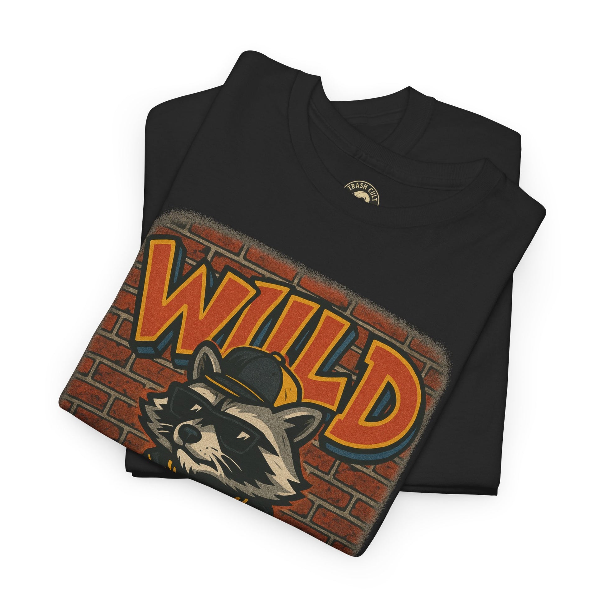 Wild Trash Cult Unisex Tee, Retro Animal T-Shirt, Graphic Tee, Eco-Conscious Apparel, Gift for Nature Lovers, Casual Streetwear
