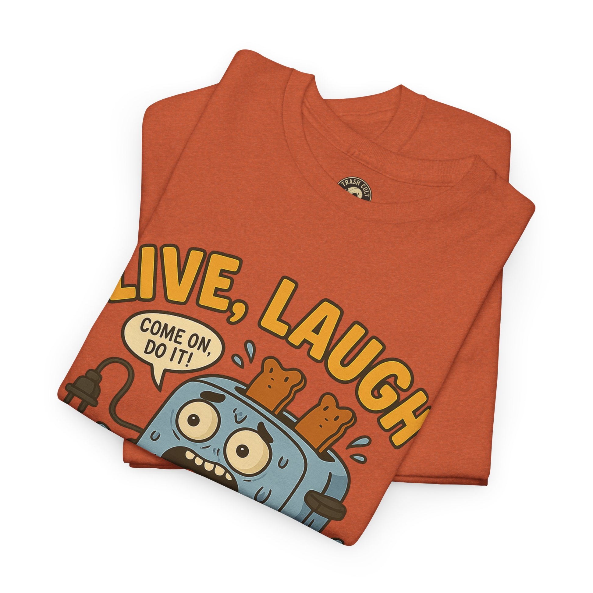 Funny Toaster Bath Tee, Humorous Unisex Shirt, Gift for Friends, Lightweight Cotton Tee, Birthday Party Outfit