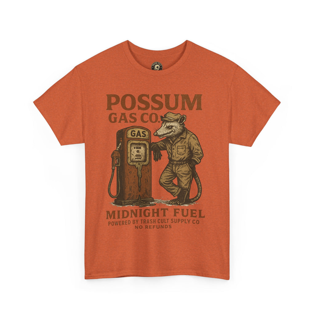 Possum Gas Co. Vintage Feral Mechanic Shirt – Trash Cult Supply Co. – Gildan 5000