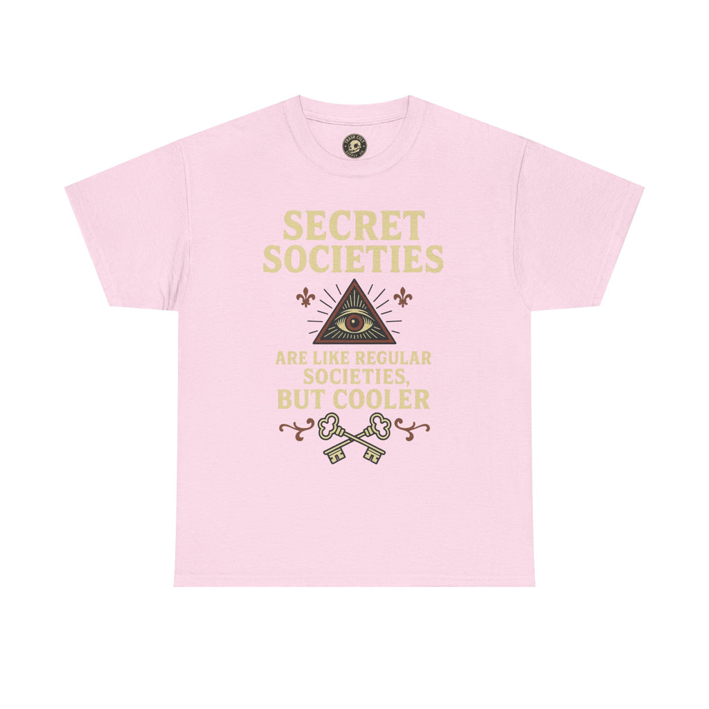 Secret Societies Shirt – Illuminati Eye Graphic Tee – Gildan 5000 Soft Cotton – Trash Cult Vintage Design