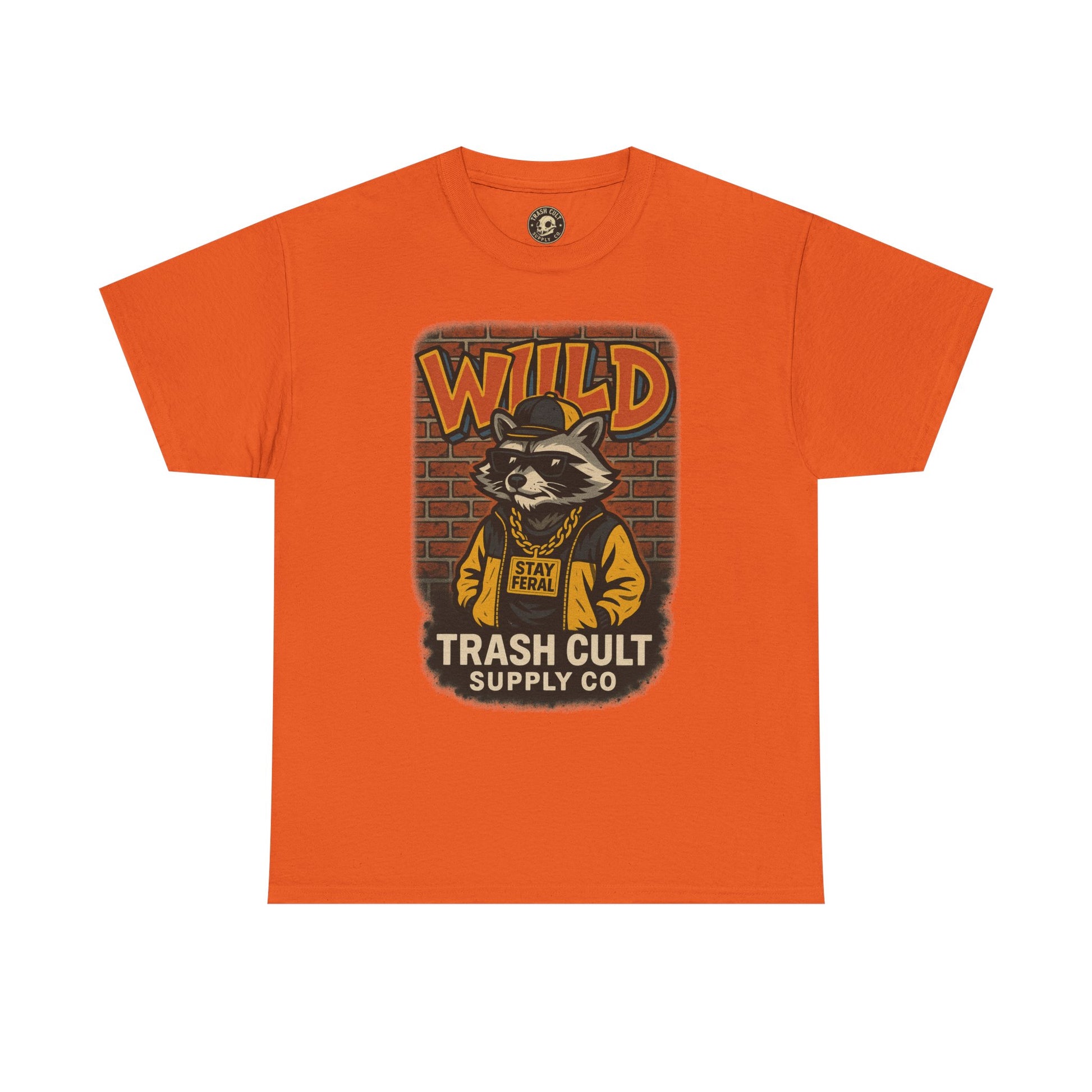 Wild Trash Cult Unisex Tee, Retro Animal T-Shirt, Graphic Tee, Eco-Conscious Apparel, Gift for Nature Lovers, Casual Streetwear