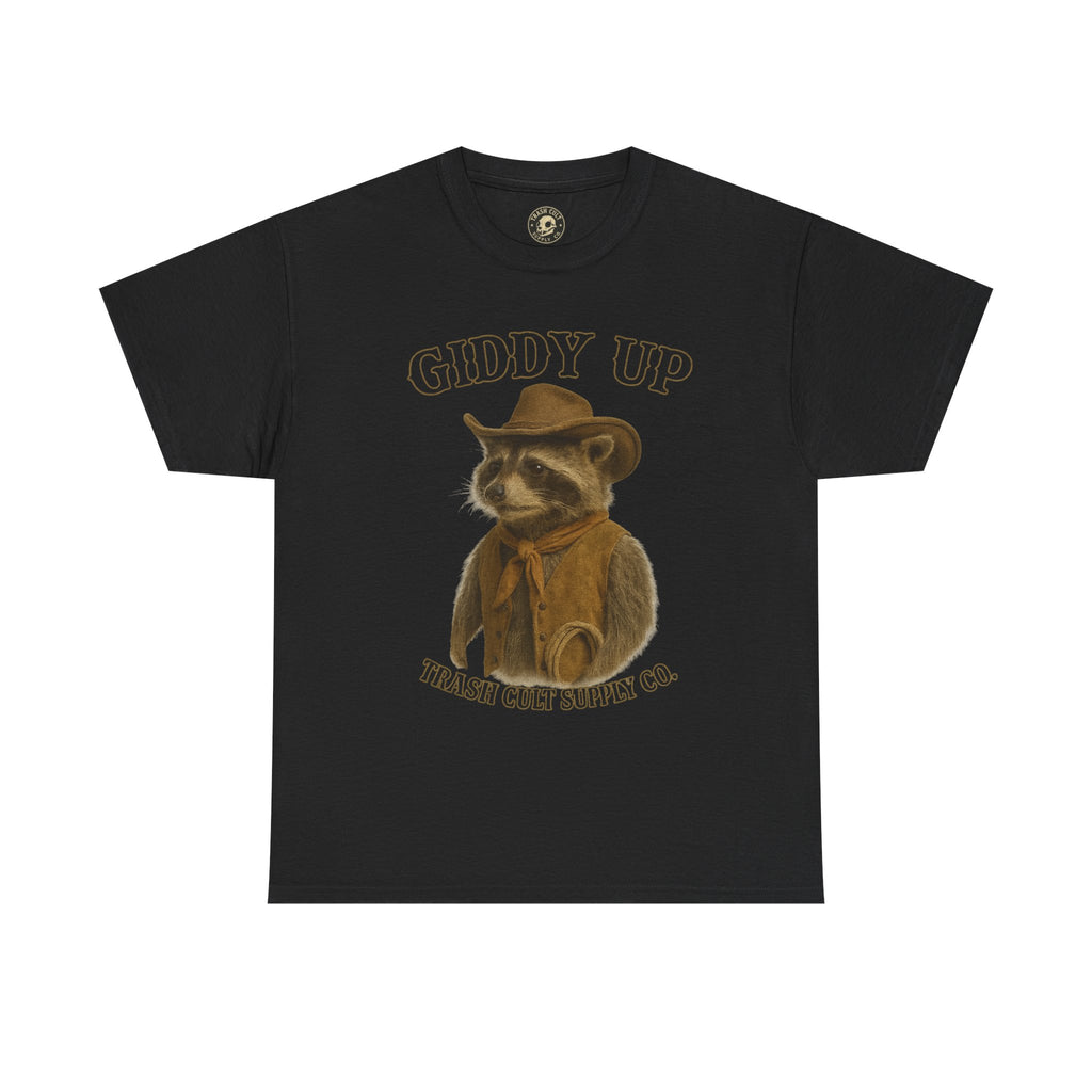 Giddy Up Graphic Tee, Funny Tee, Unisex Cowboy Shirt, Casual Wear, Gift for Him/Her