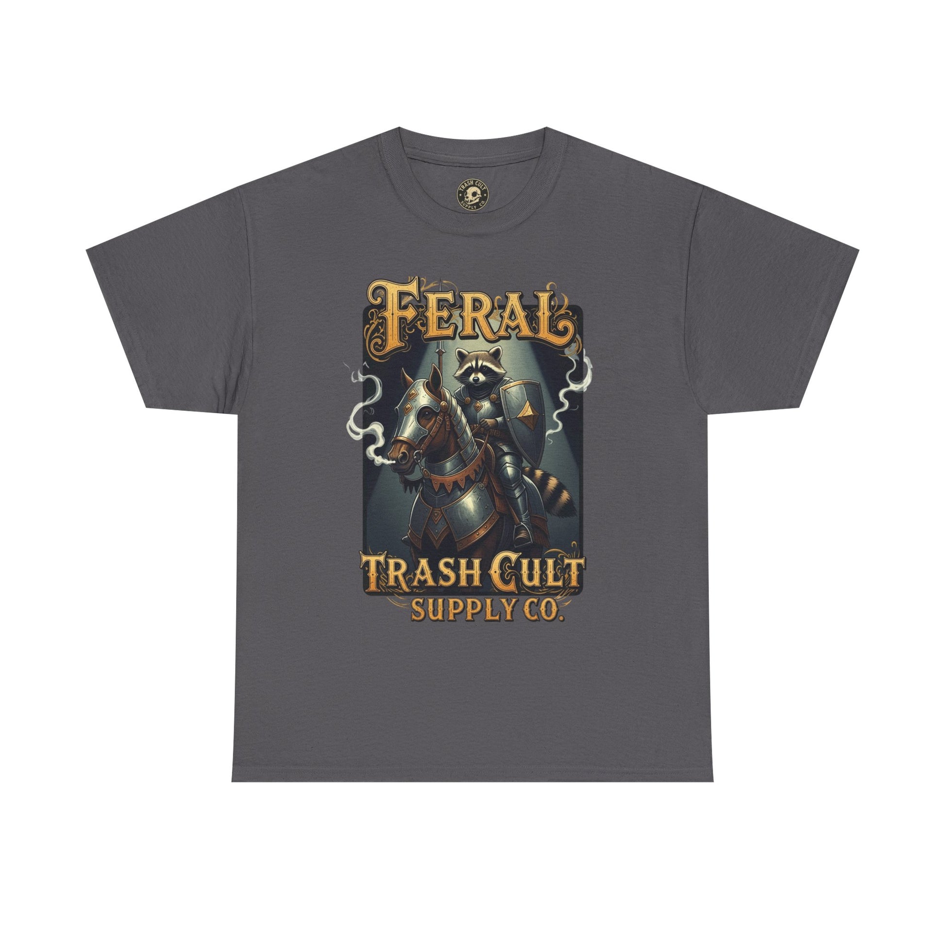 Feral Trash Cult Tee, Unisex Graphic Tee, Cool T-Shirt, Unique Funny Apparel, Gift for Eco Warriors, Casual Wear, Festival Clothing