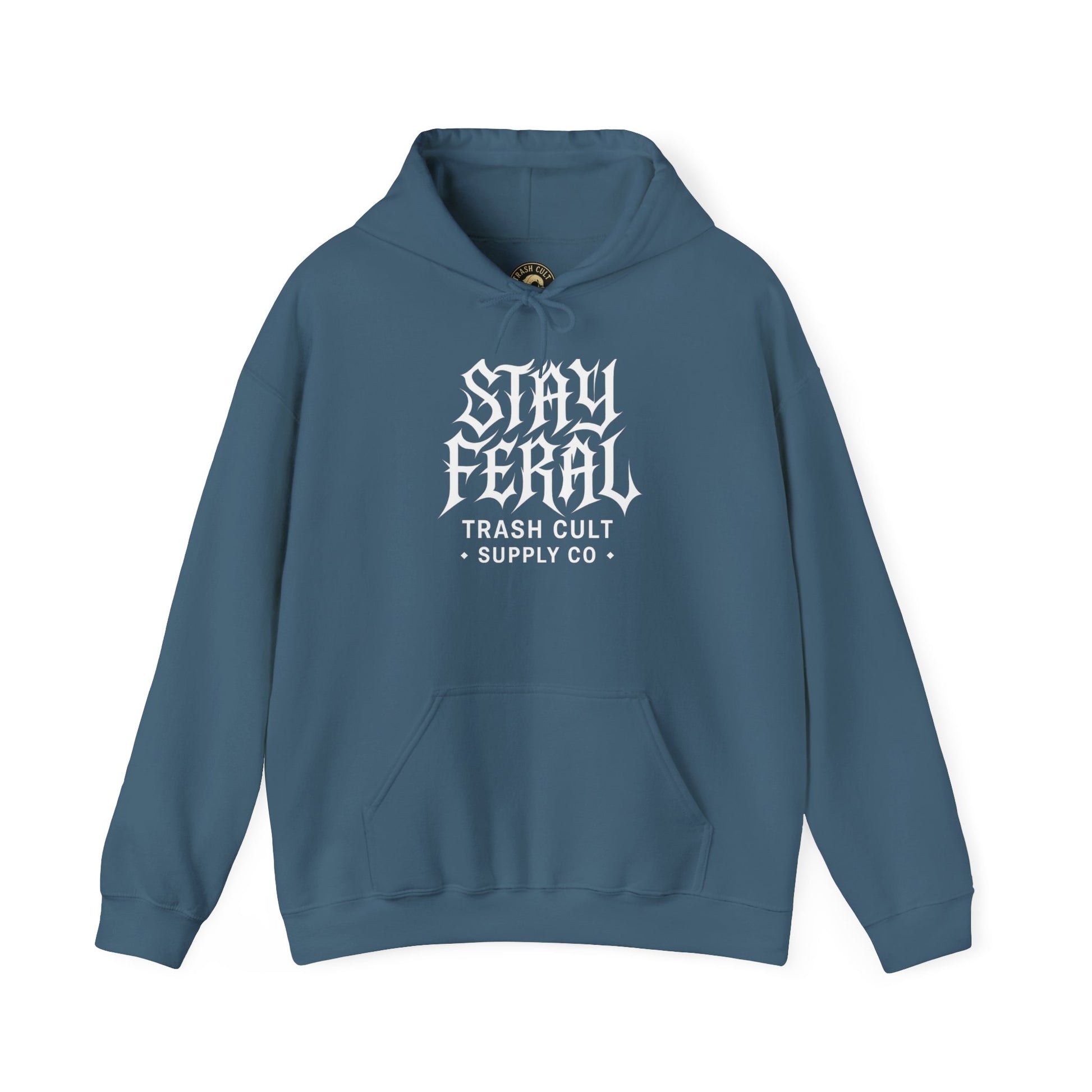 Stay Feral Gothic Hoodie – Trash Cult Supply Co Unisex Pullover