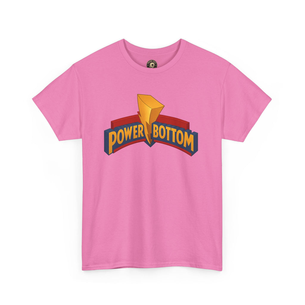 Power Bottom Vibes T-Shirt – Bold LGBTQ+ Pride Graphic Tee | Unisex Heavy Cotton Empowerment Shirt