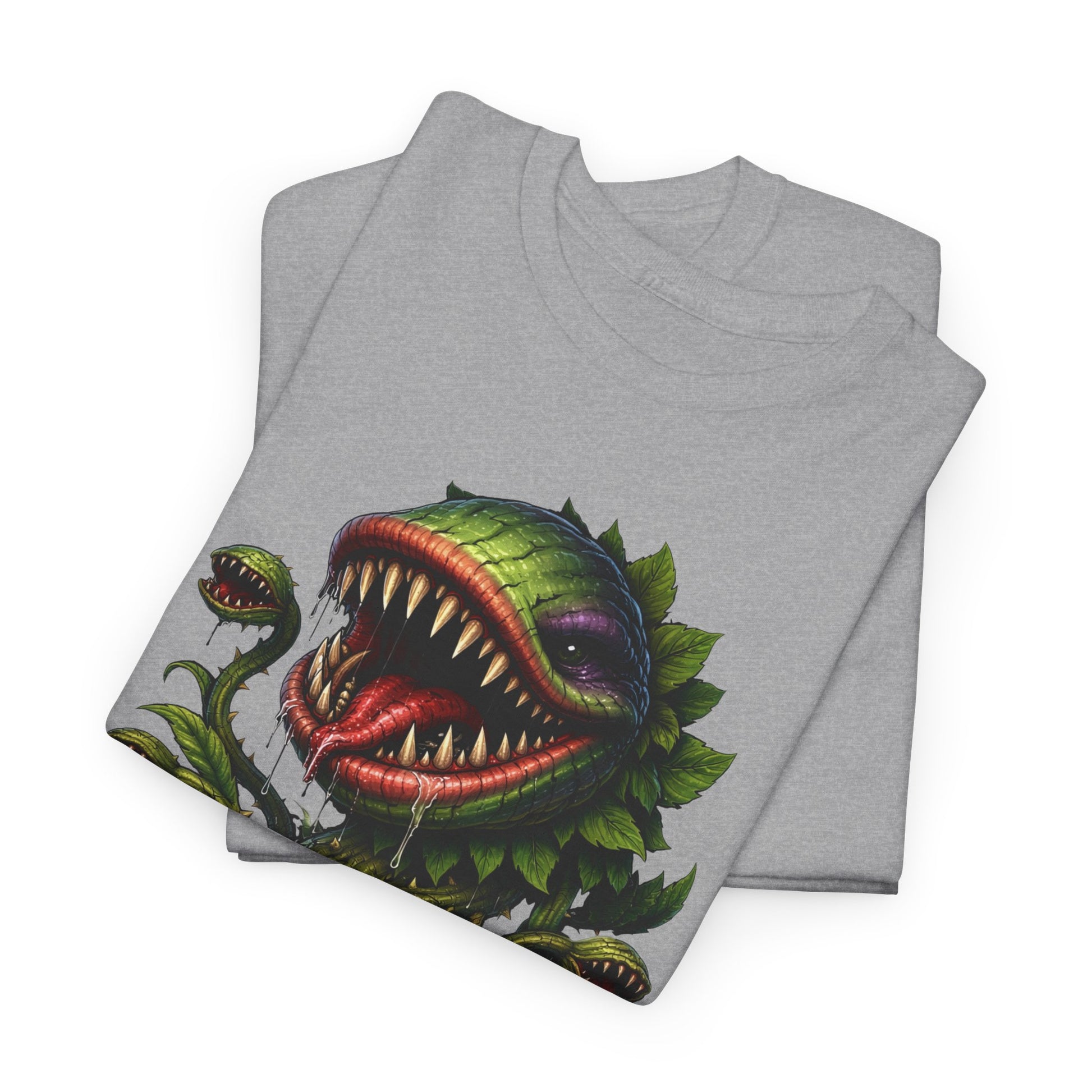 Carnivorous Plant Graphic Tee — "Trash Cult Supply Co." Potted Monster Shirt