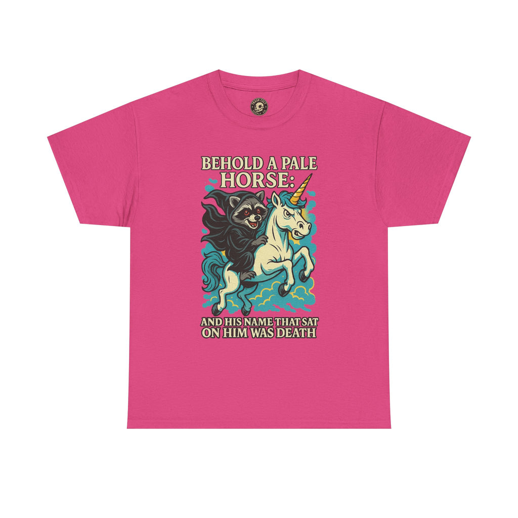 Behold a Pale Horse – Raccoon of Death Shirt | Gildan 5000 Unisex Tee