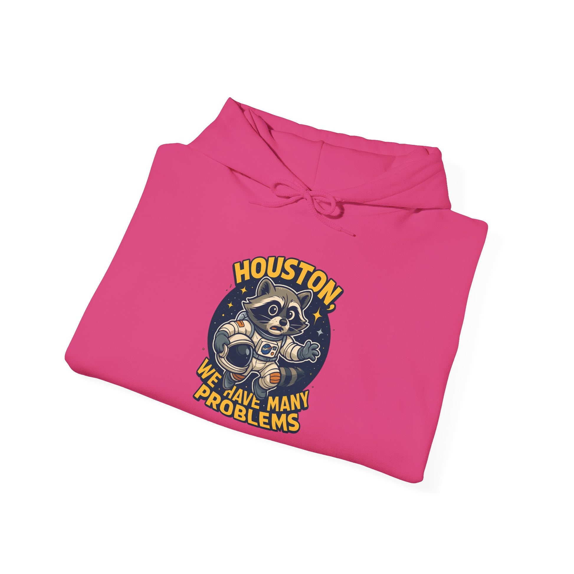 Houston Problems Hoodie, Unisex Sweatshirt, Space Lover Gift, Cozy Hoodie for Stargazing, Funny Sweatshirt for Astronaut Fans