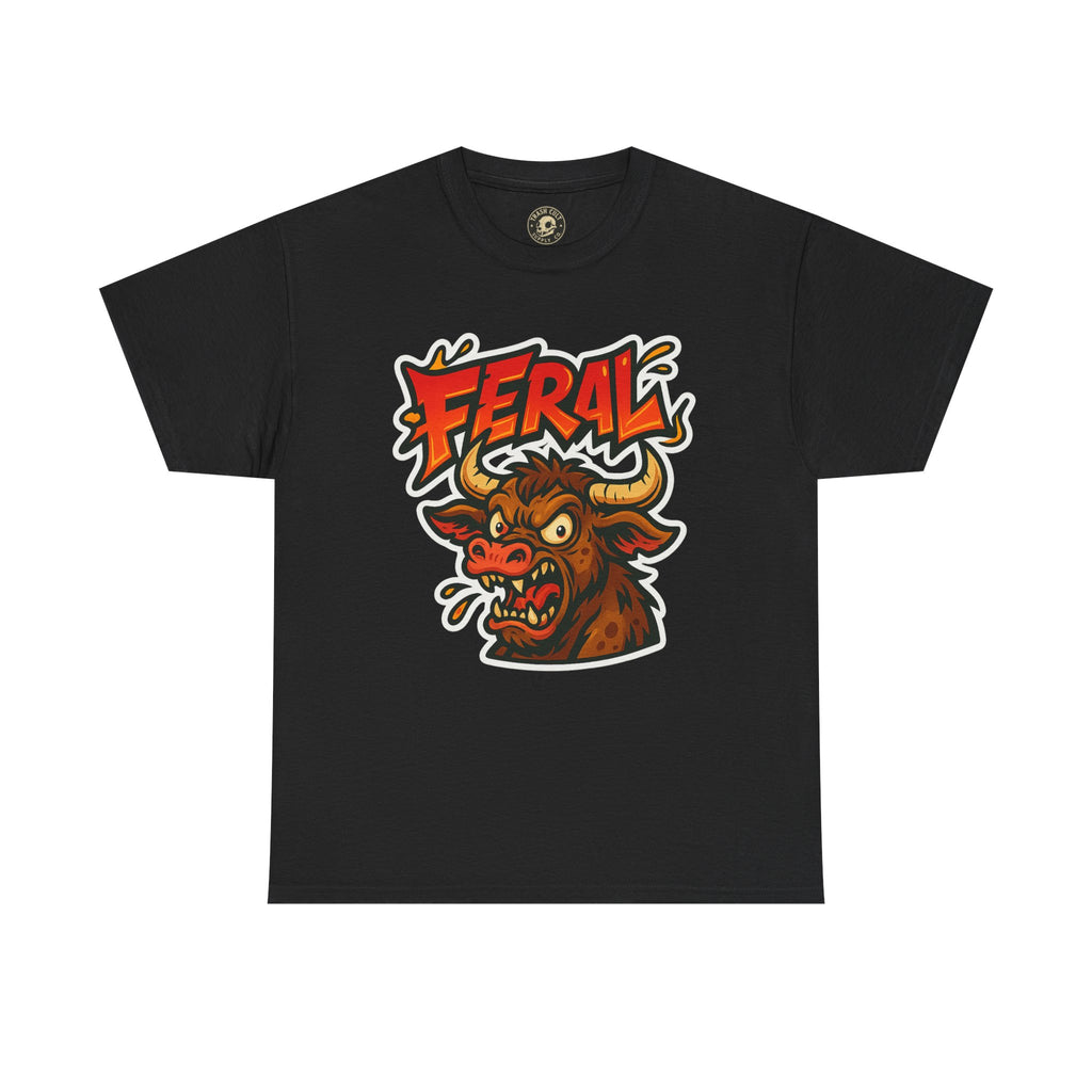 Feral Graphic Tee, Unisex T-Shirt for Animal Lovers, Casual Wear, Birthday Gift, Unique Design, Everyday Style