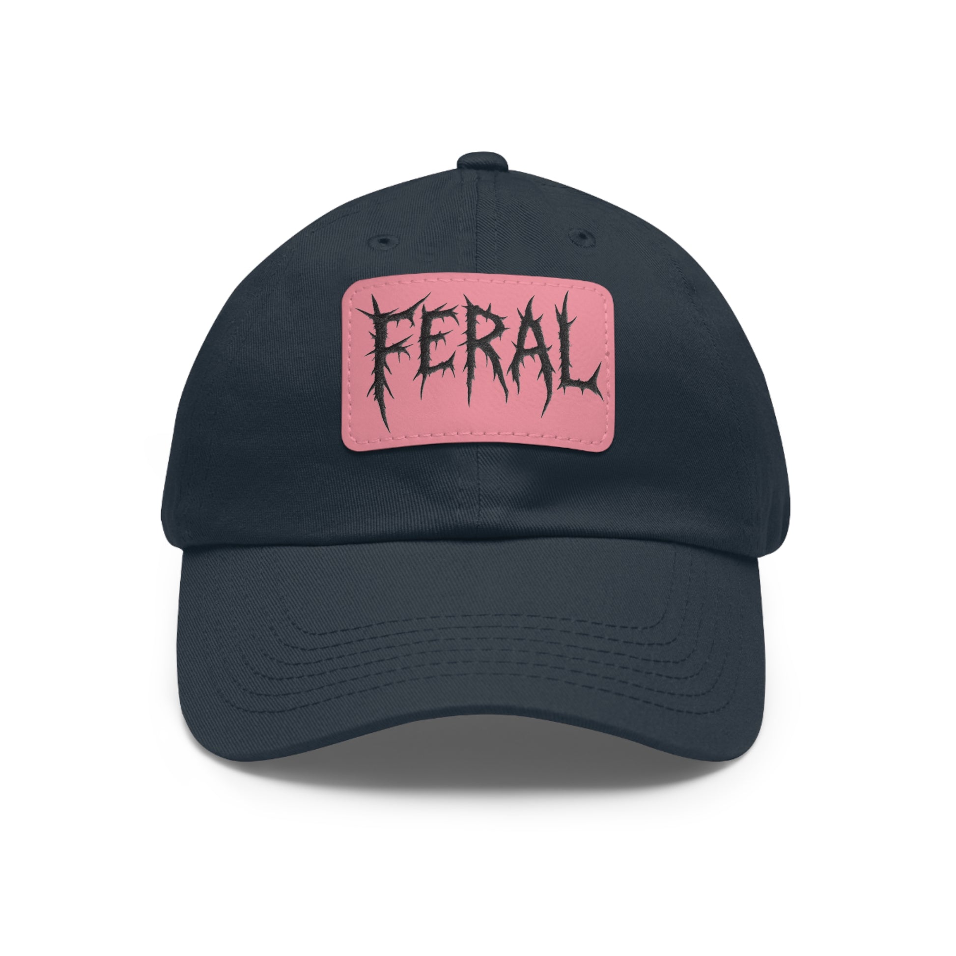 FERAL Embroidered Leather Patch Hat – Trash Cult Supply Co.