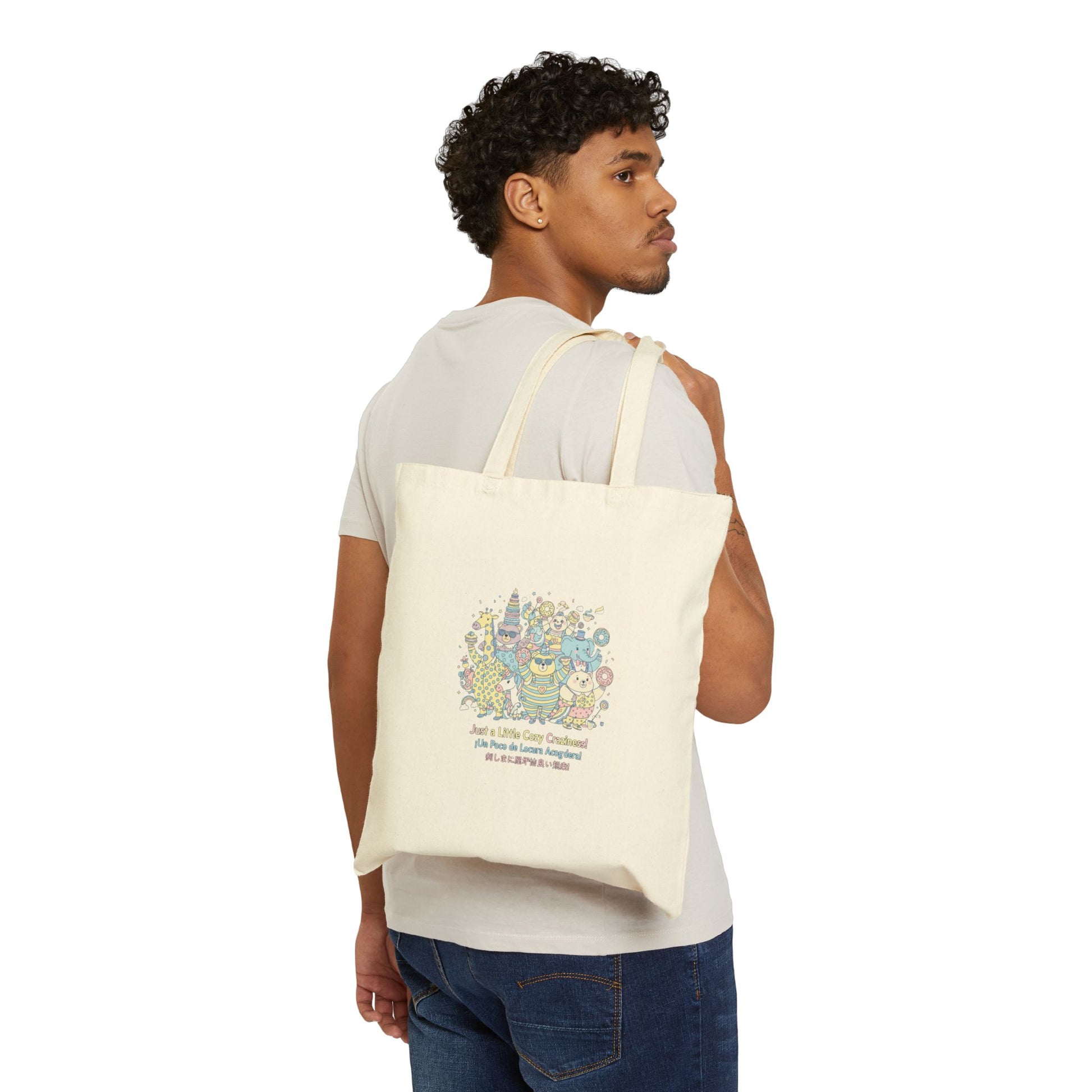 Whimsical Tiny Monsters Tote | cute irony, chaotic kawaii