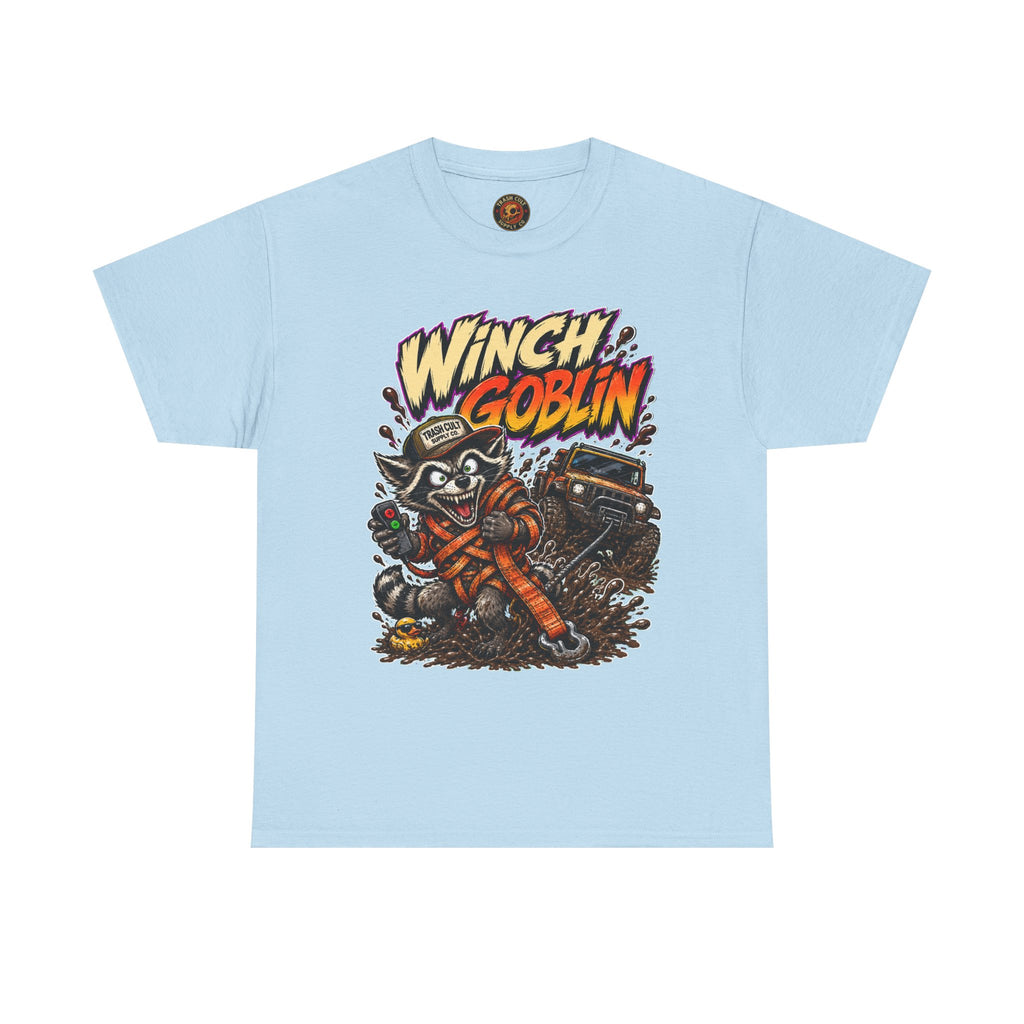 Winch Goblin Tee — Vintage Tow Truck Mechanic Graphic Shirt