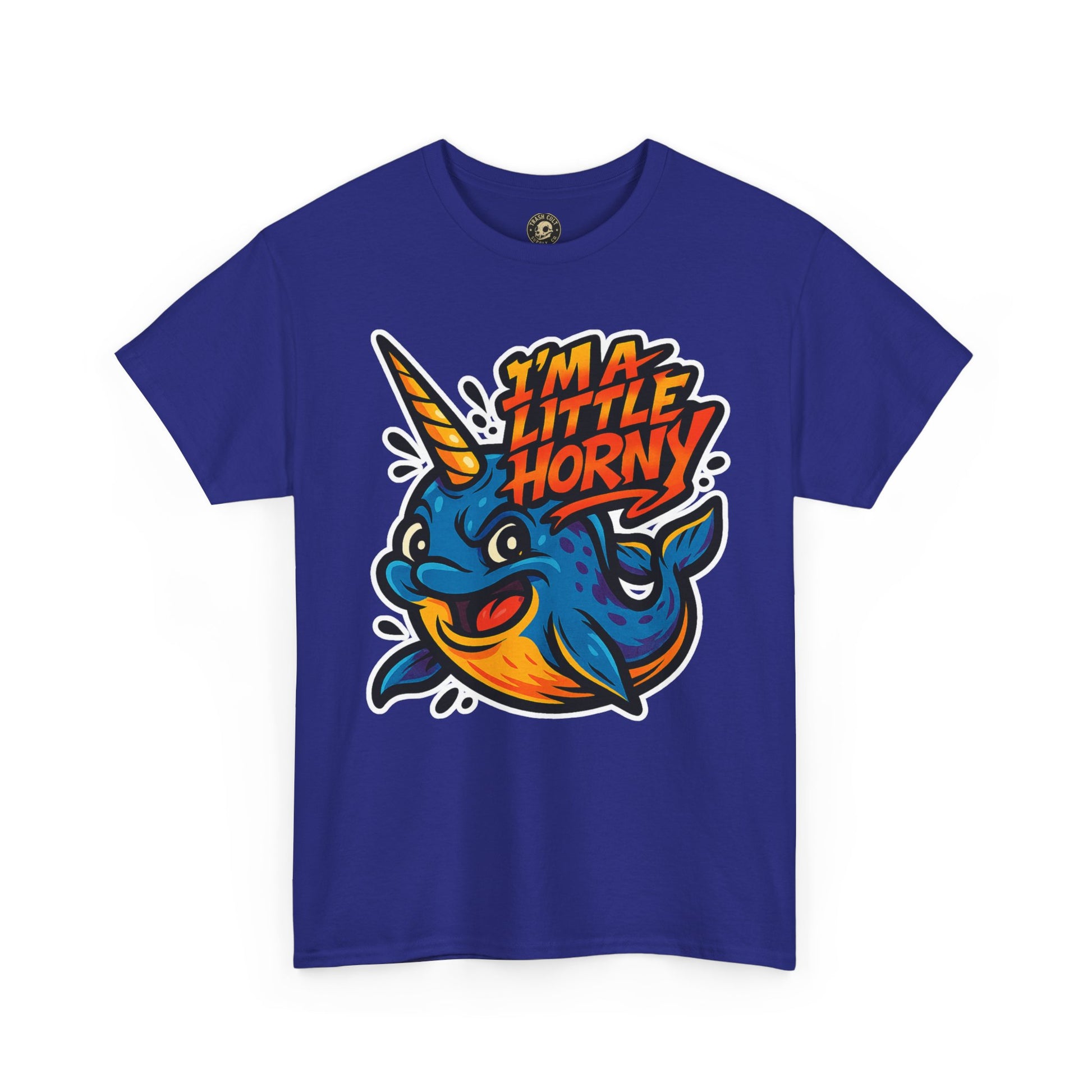Fun Narwhal Graphic Tee, Quirky Unisex Shirt, Perfect for Gifts, Casual Wear, Animal Lovers, Beach Vibes