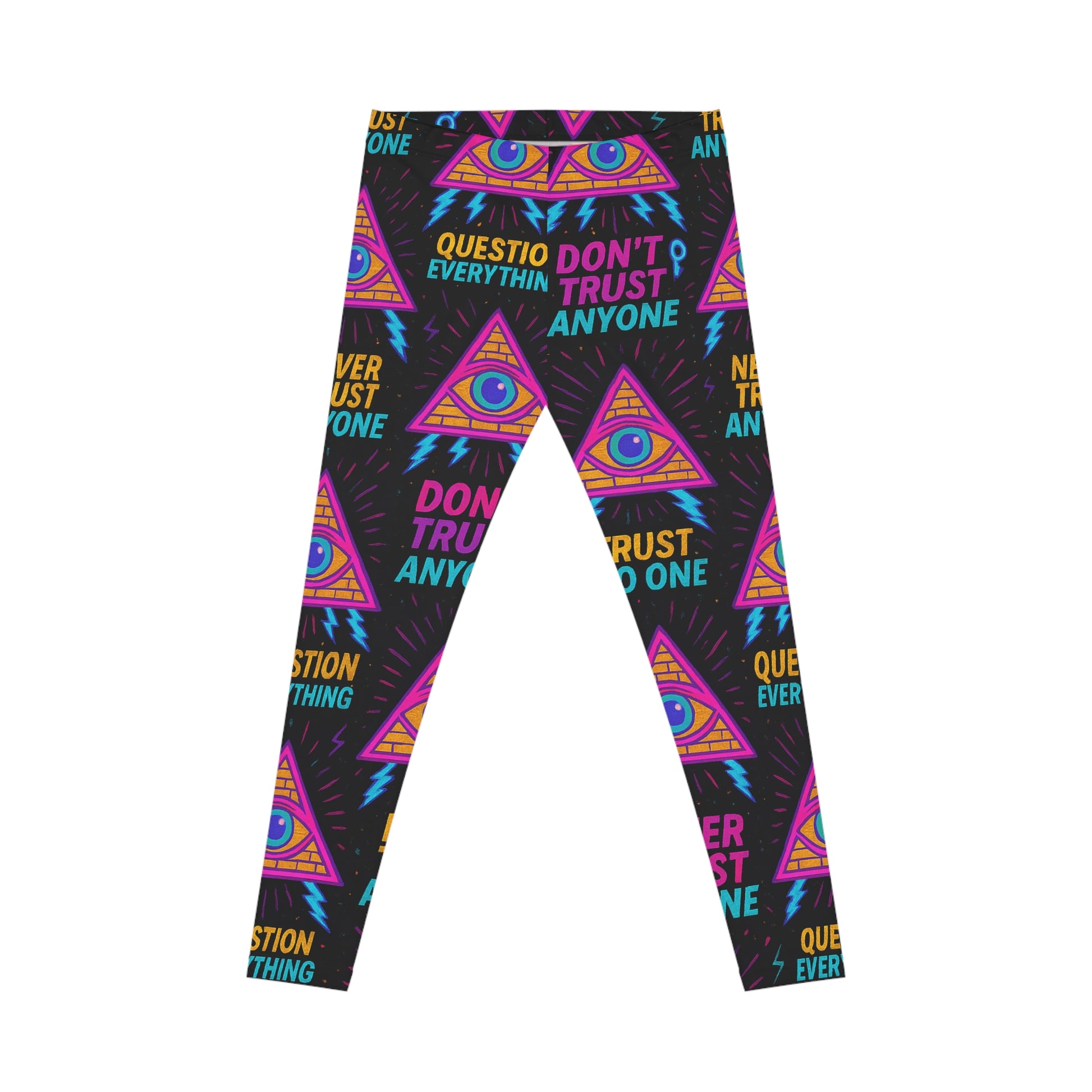 Don’t Trust Anyone – Limited Edition All-Over Print Leggings | Illuminasty Drop