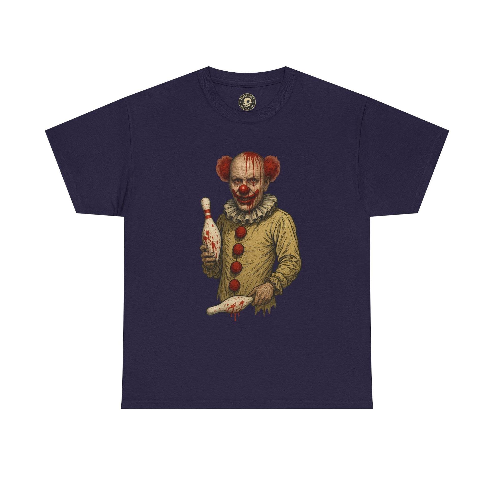 Spooky Clown Unisex Tee | Horror Fan Shirt, Halloween Costume, Graphic Tee, Horror Movie Merchandise, Unique Gift