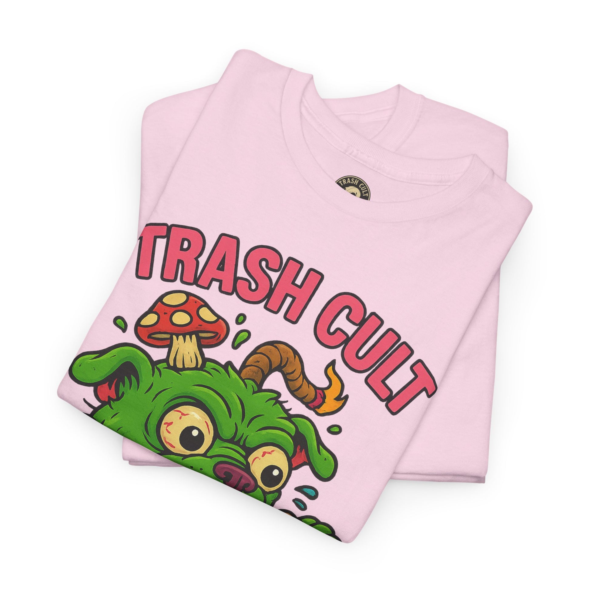 Feral Pizza Monster Shirt – Trash Cult Supply Co | Gildan 5000 Graphic Tee