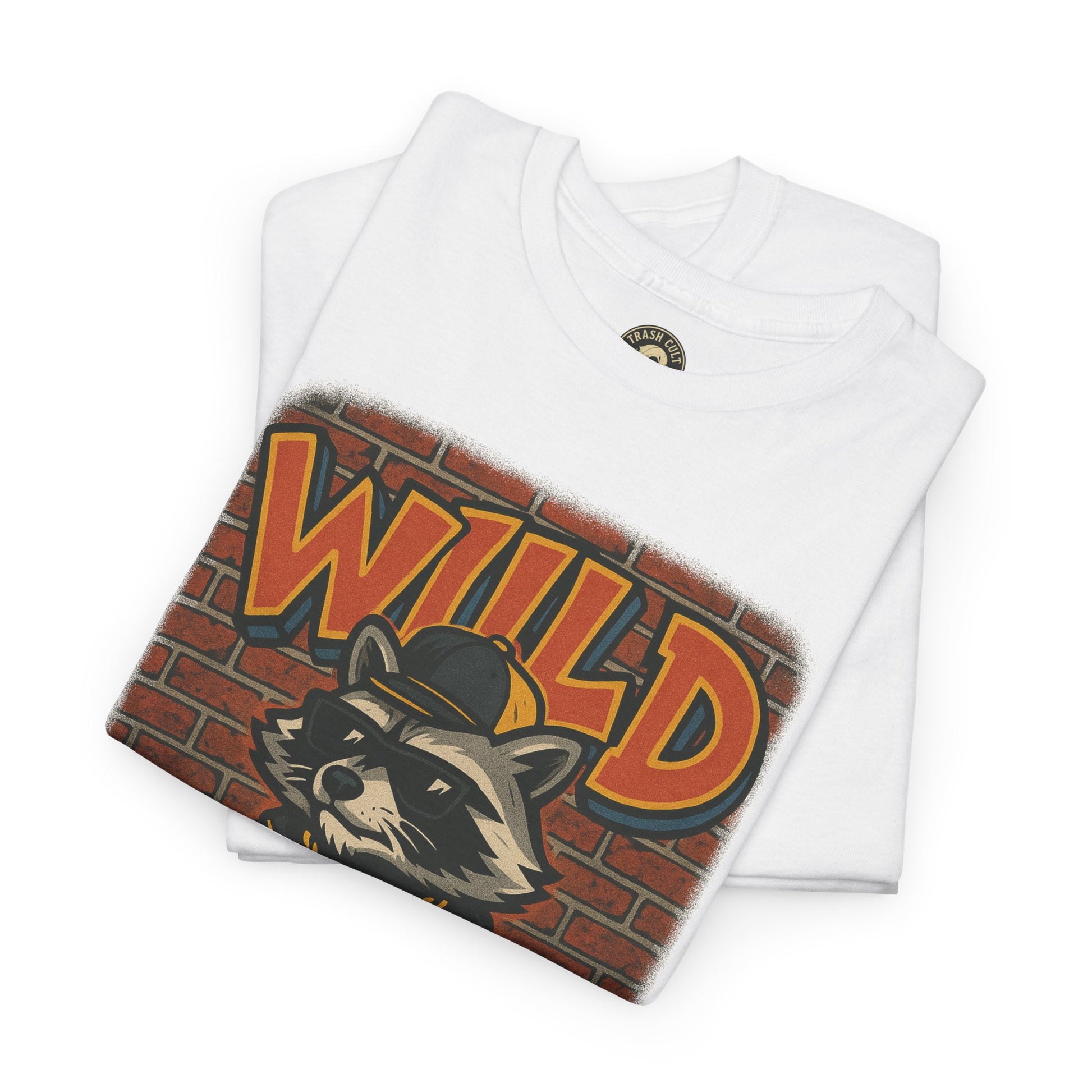 Wild Trash Cult Unisex Tee, Retro Animal T-Shirt, Graphic Tee, Eco-Conscious Apparel, Gift for Nature Lovers, Casual Streetwear