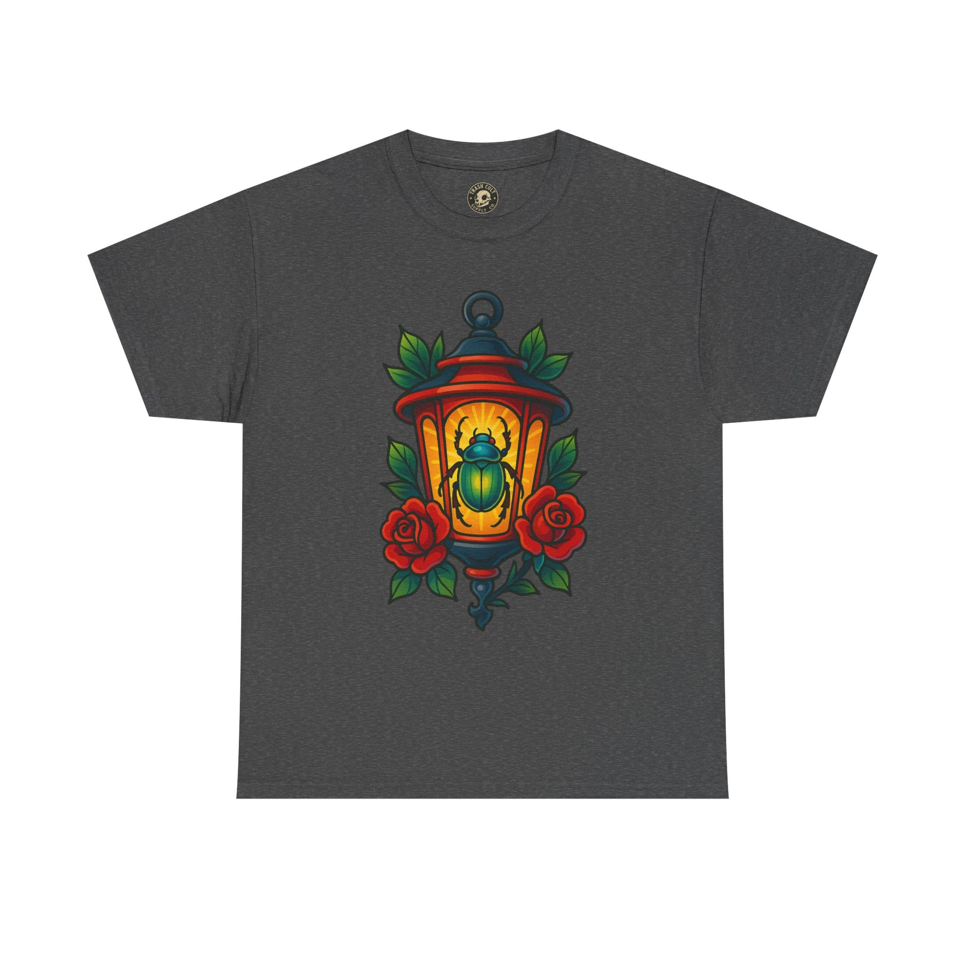 Vintage Lantern Beetle Unisex Heavy Cotton Tee - Eccentric Nature Lover Gift, 90s Aesthetic T-Shirt, Botanical Art Apparel, Summer [...]