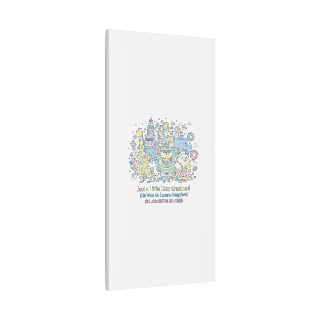 Cozy Craziness Canvas | mildly unhinged cute, whimsical weird