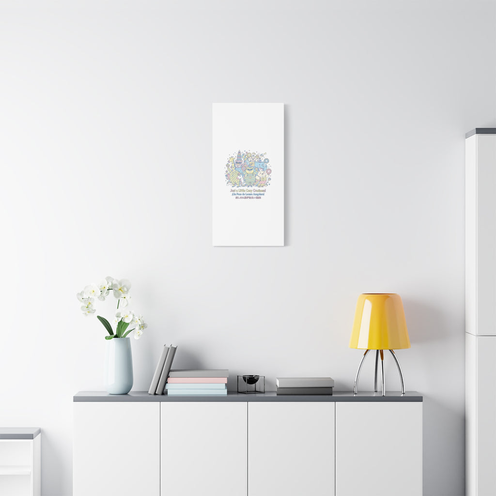 Cozy Craziness Canvas | mildly unhinged cute, whimsical weird