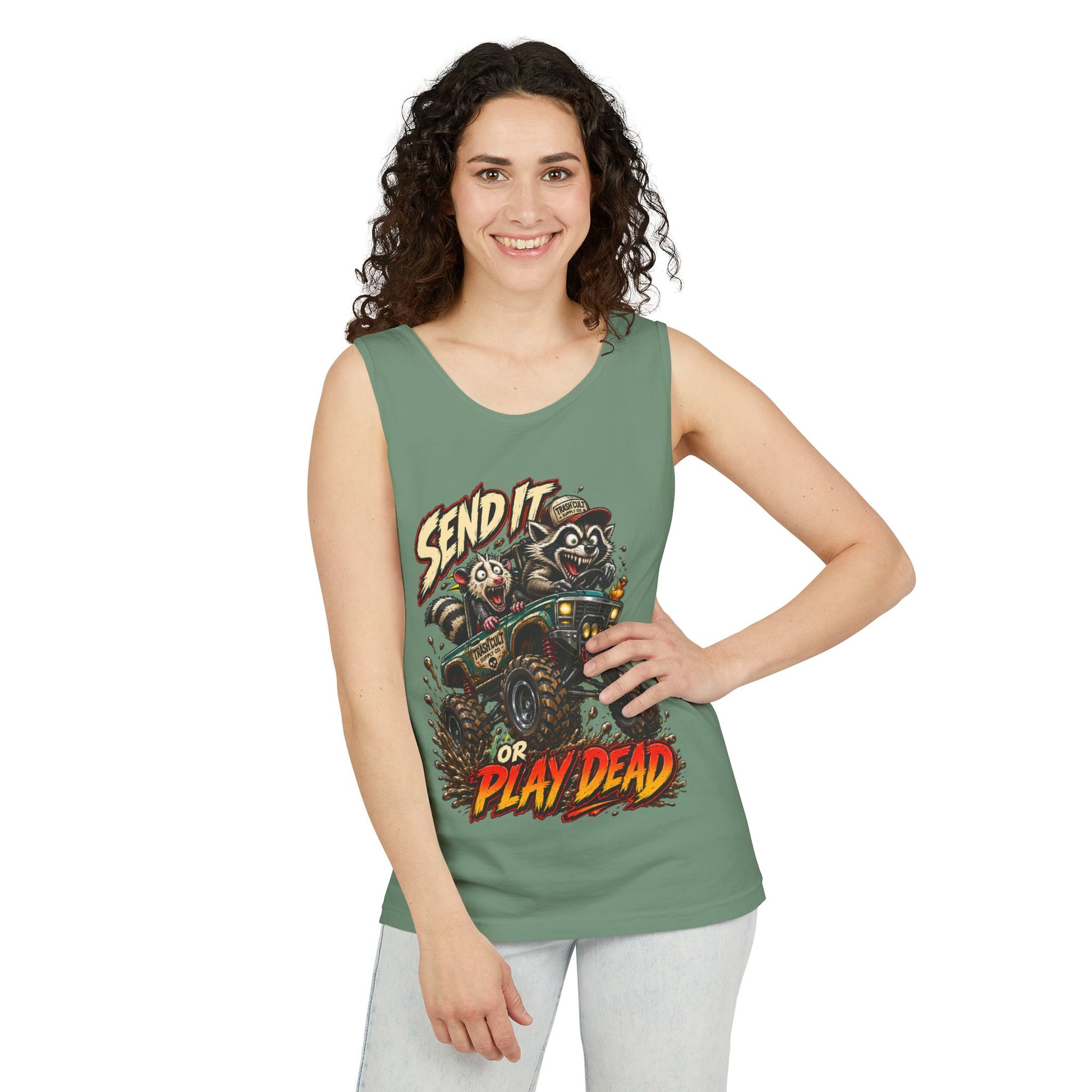 Send It or Play Dead Off-Road Tank Top