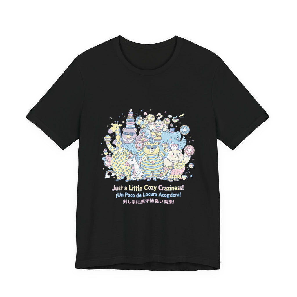 Chaotic Kawaii Tiny Monster Tee, absurd cute pastel whimsical weird