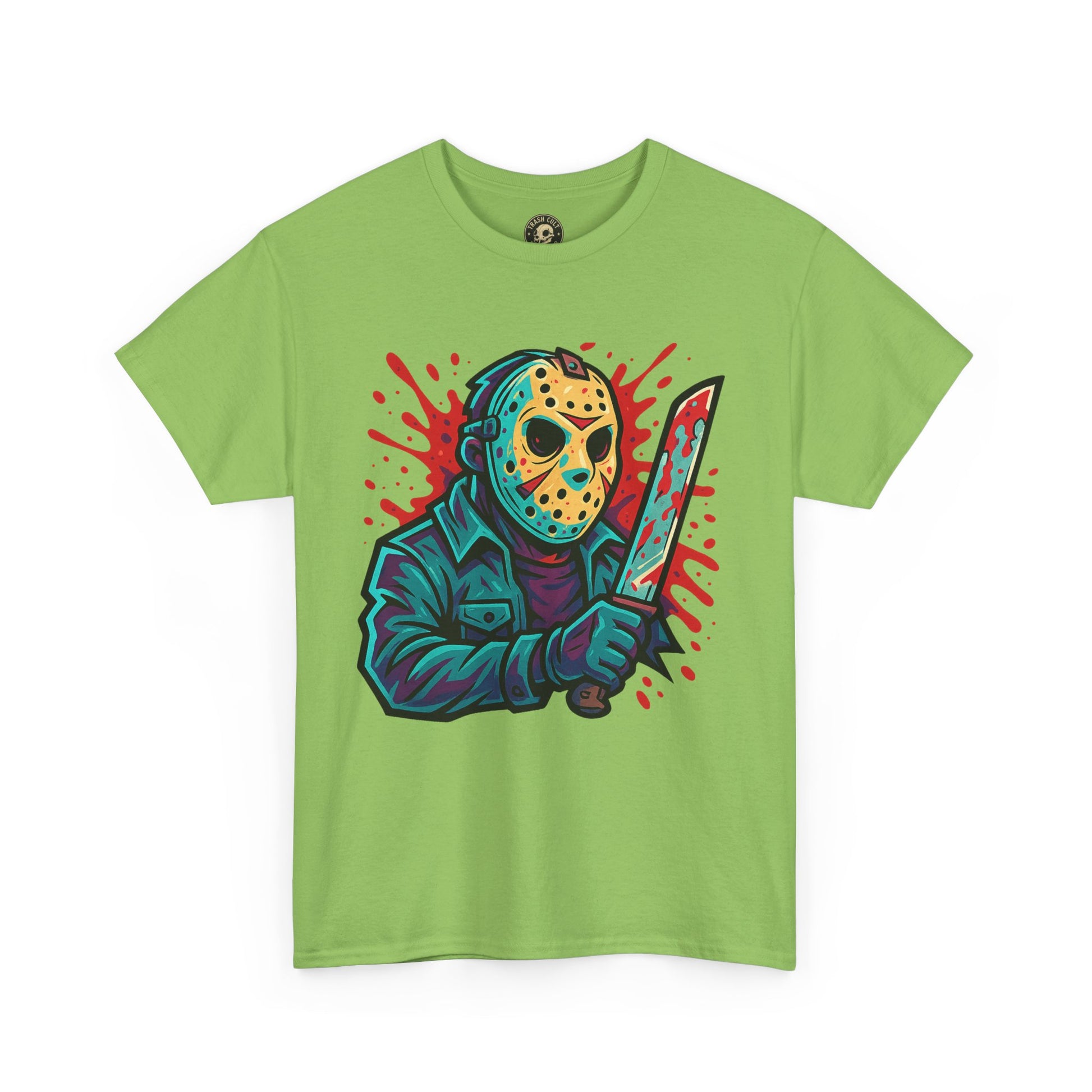 Jason Voorhees Graffiti Shirt – New School Horror Art on Gildan 5000