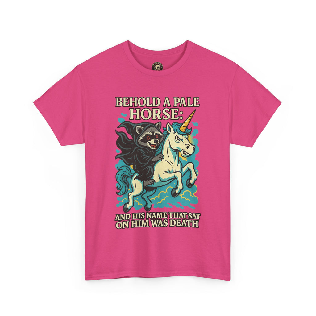 Behold a Pale Horse – Raccoon of Death Shirt | Gildan 5000 Unisex Tee