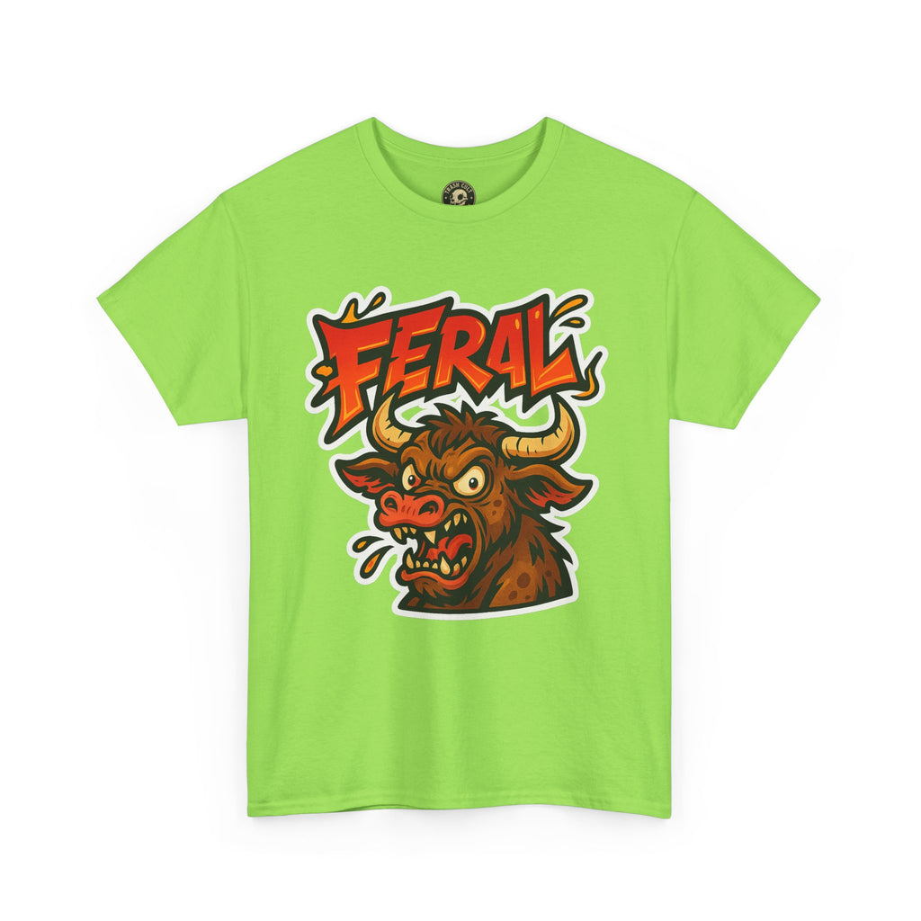 Feral Graphic Tee, Unisex T-Shirt for Animal Lovers, Casual Wear, Birthday Gift, Unique Design, Everyday Style