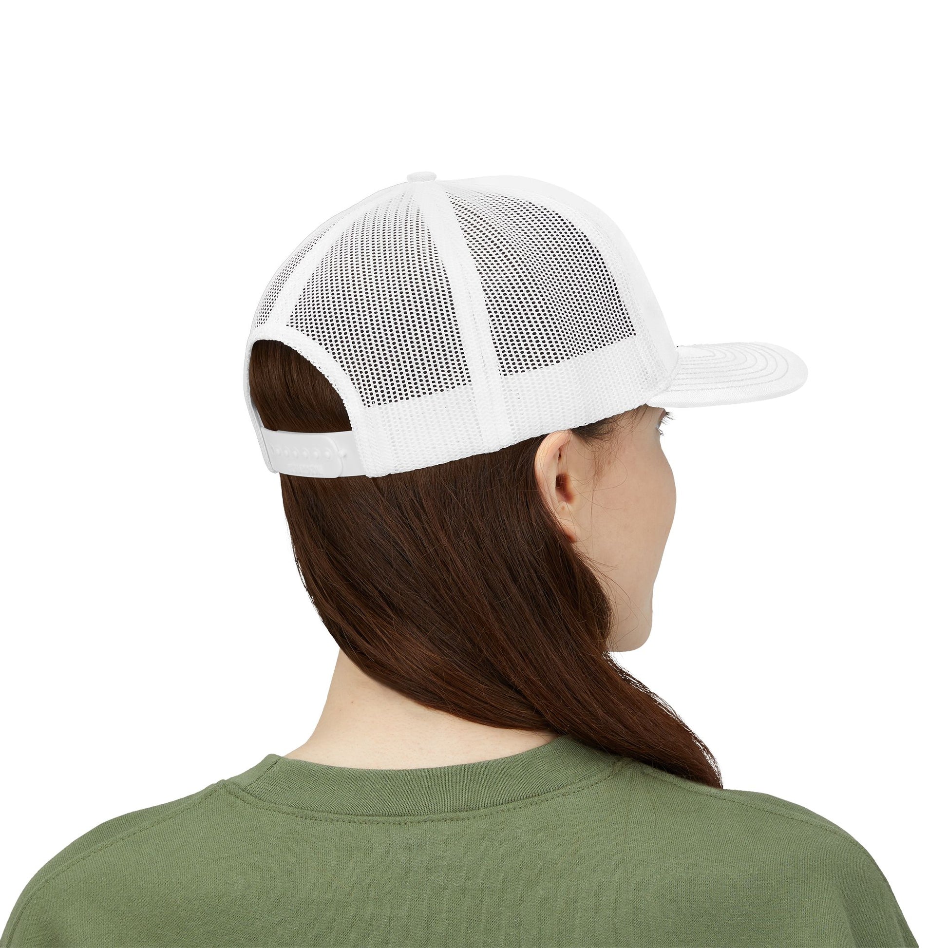 Trash Cult Supply Co. Trucker Hat – Embroidered Logo Snapback Cap