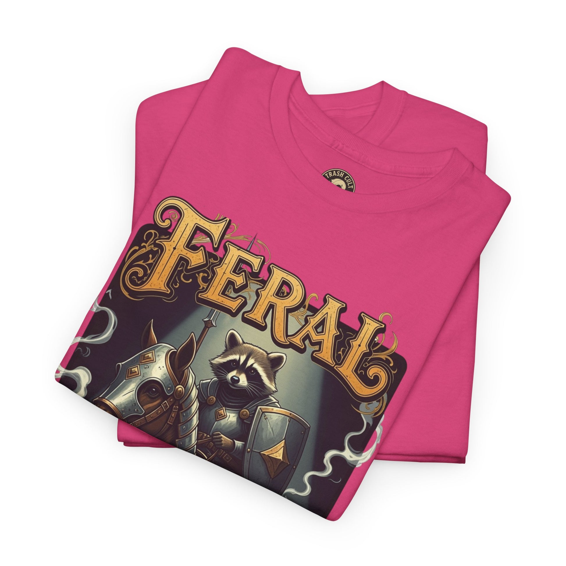 Feral Trash Cult Tee, Unisex Graphic Tee, Cool T-Shirt, Unique Funny Apparel, Gift for Eco Warriors, Casual Wear, Festival Clothing