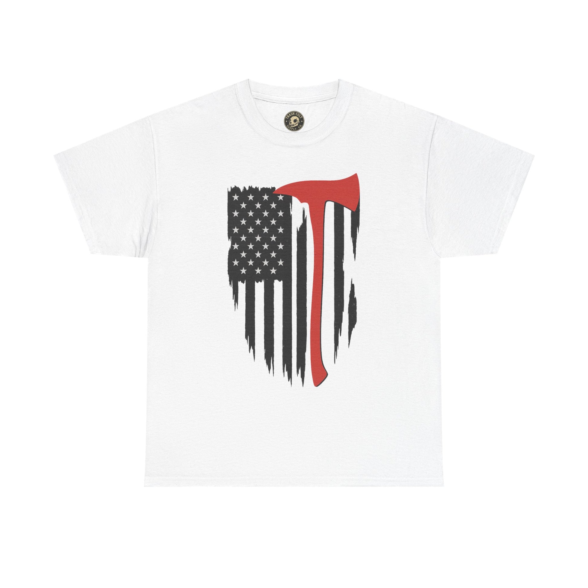 American Pride Unisex Heavy Cotton Tee, Casual Shirt, Graphic Tee, Gift for Him, Independence Day Apparel