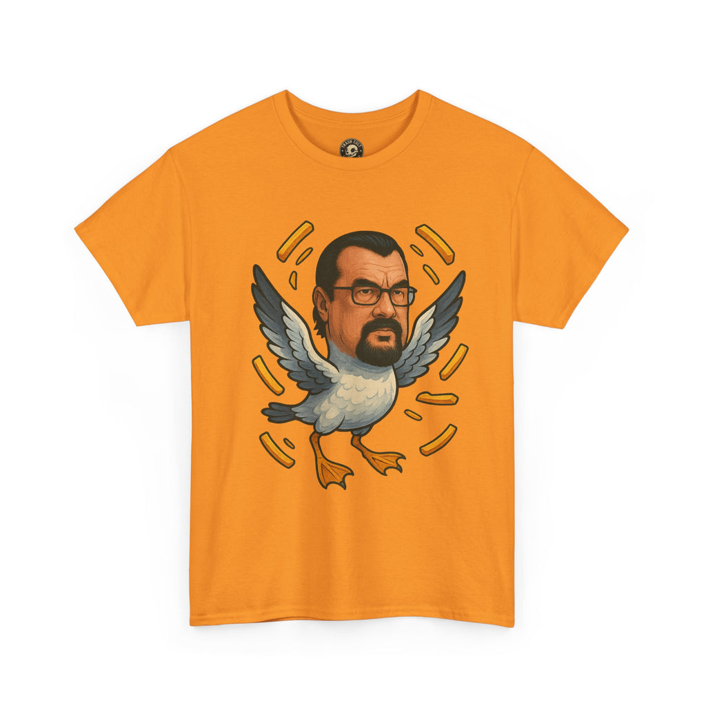 Steven Seagull Shirt – Funny New School Caricature Tee | Gildan 5000 Unisex Cotton Shirt