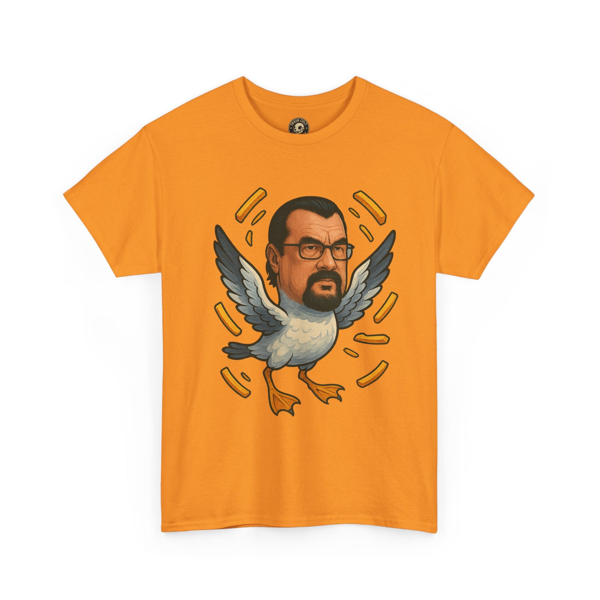 Steven Seagull Shirt – Funny New School Caricature Tee | Gildan 5000 Unisex Cotton Shirt