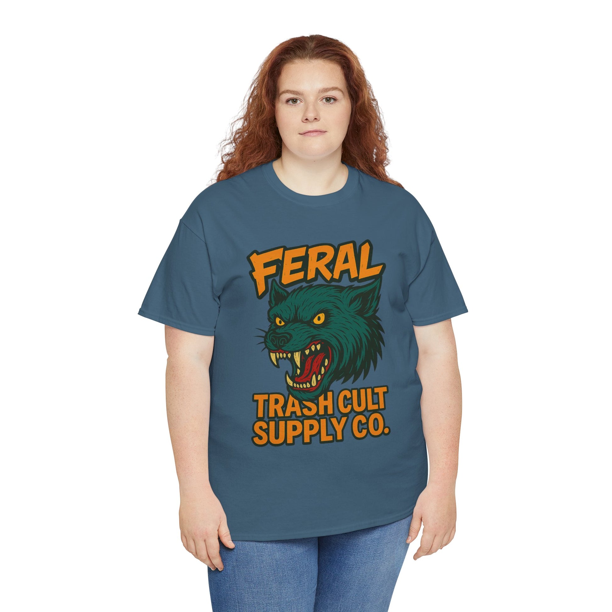 FERAL Wolverine Shirt – Trash Cult Graffiti Tee (Gildan 5000)