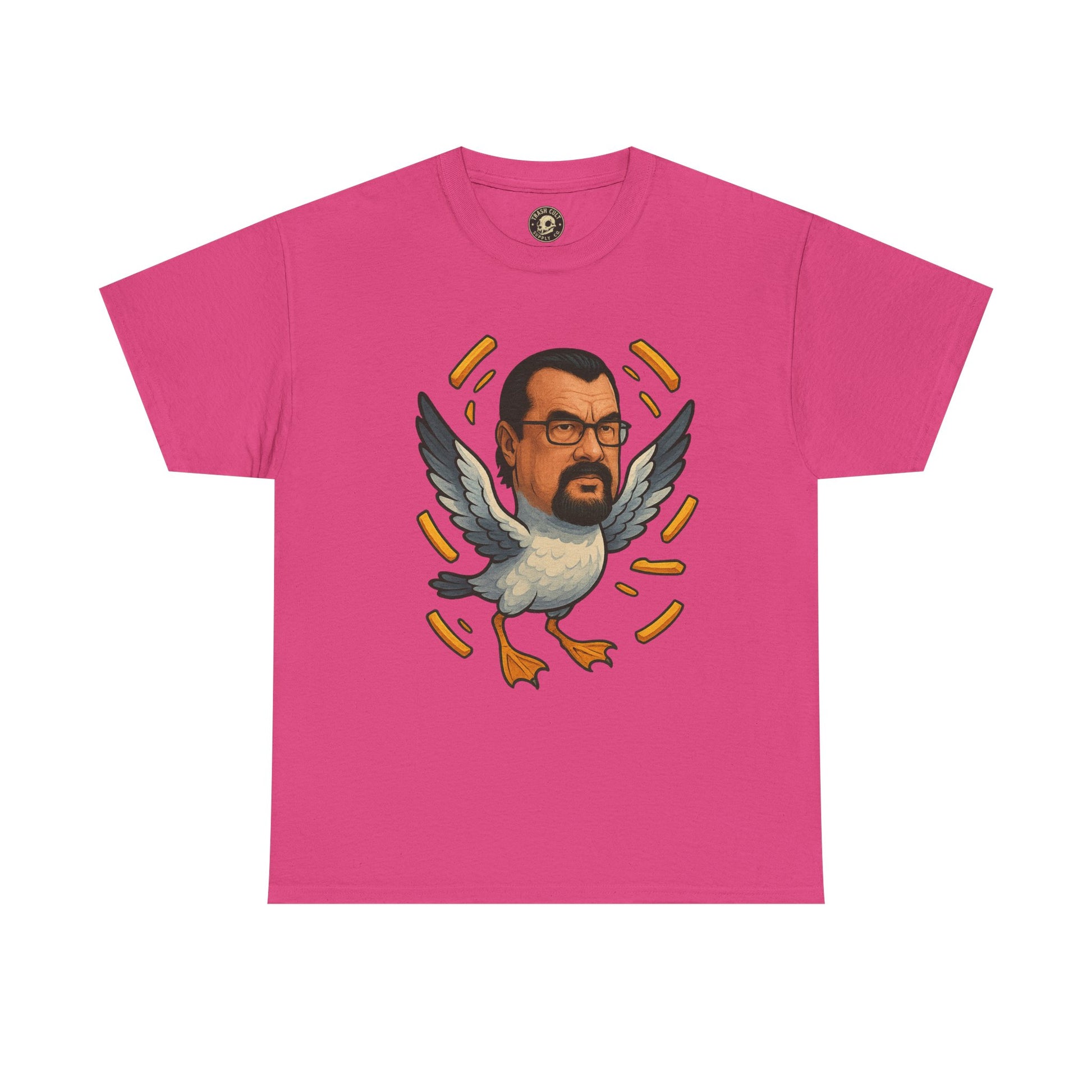 Steven Seagull Shirt – Funny New School Caricature Tee | Gildan 5000 Unisex Cotton Shirt