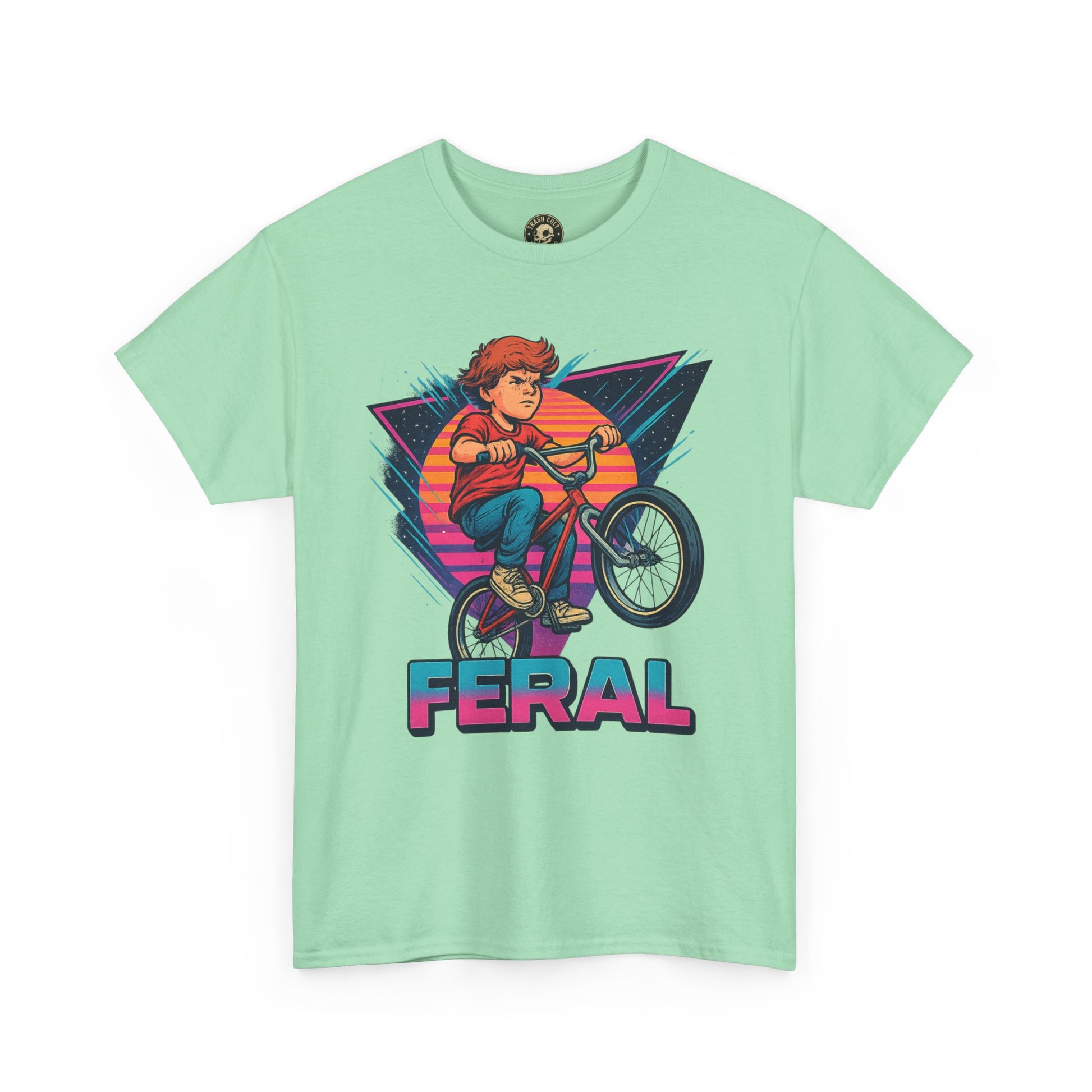 Feral BMX Adventure Tee – Ride Wild in Retro Style