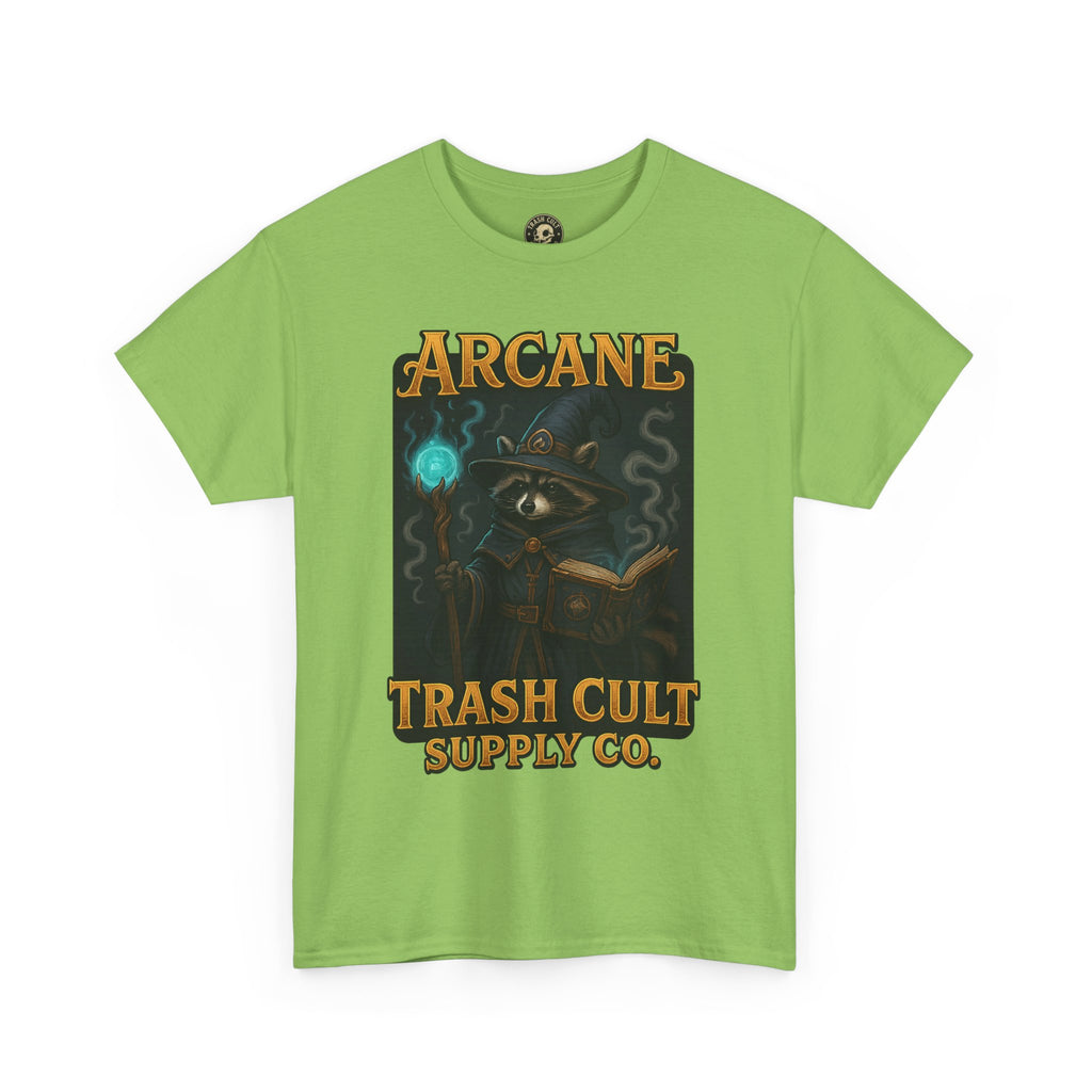 Arcane Trash Cult Unisex Heavy Cotton Tee, Cult Merchandise, Witchy Style, Halloween Tee, Casual Everyday Wear